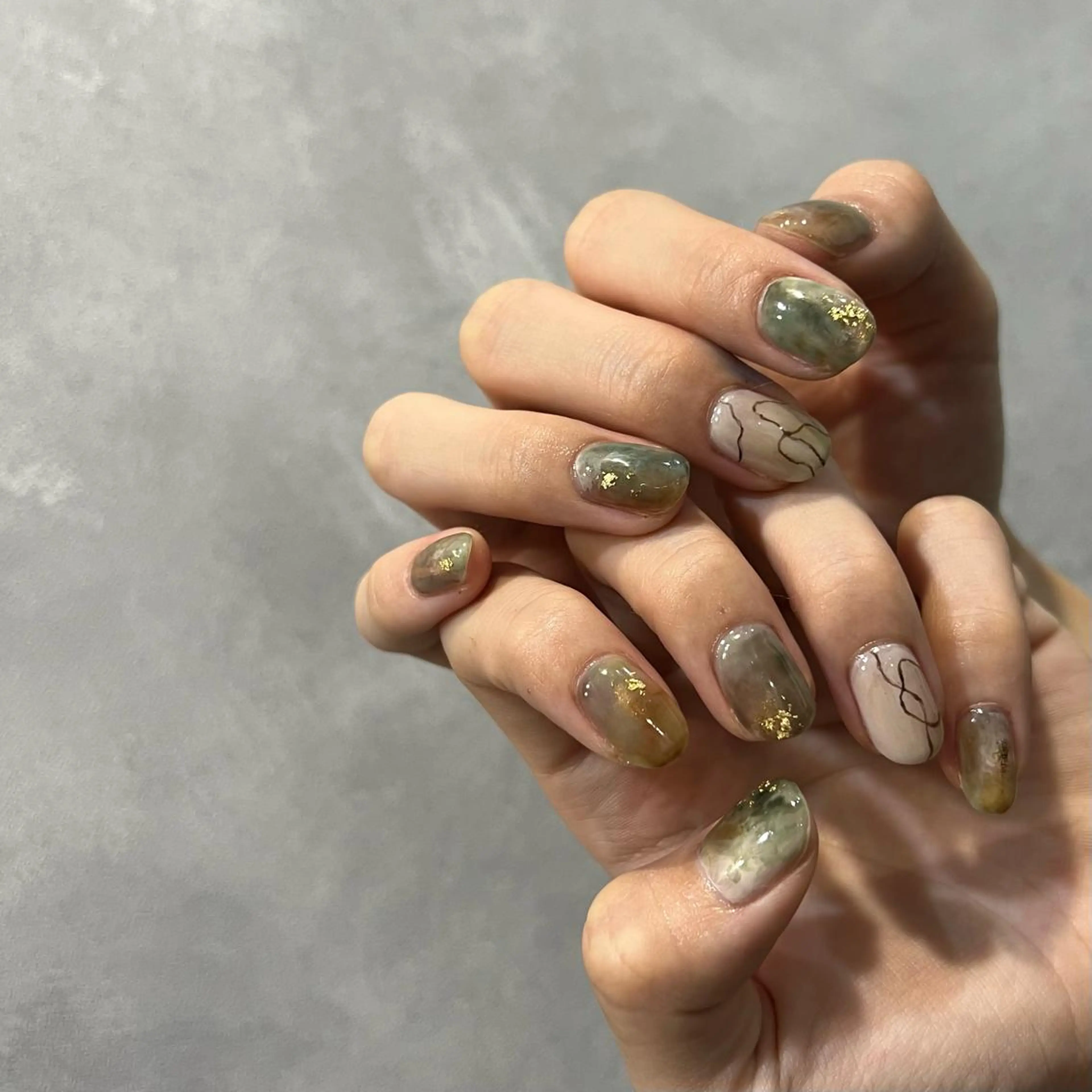 ネイル ハンドネイル private salon liu.のネイルデザイン