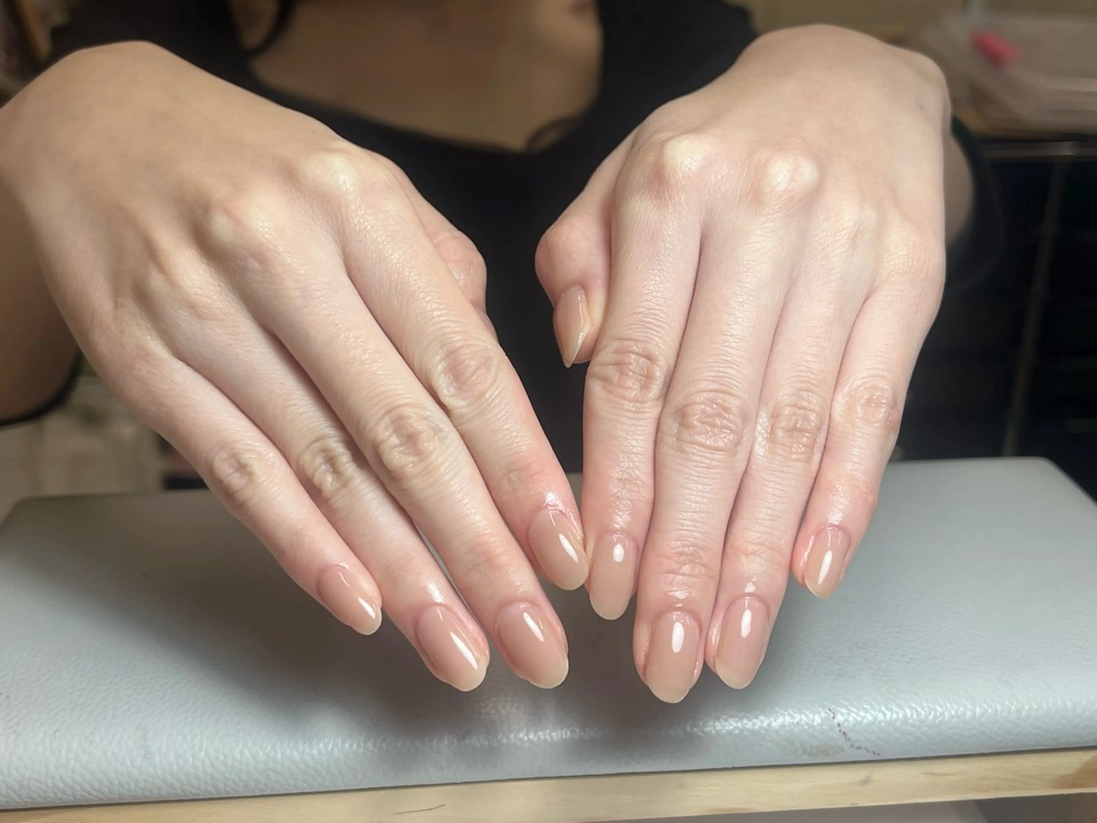 ネイル アートネイル 韓国ネイル 持ち込み ニュアンスネイル ワンカラーネイル ハンドネイル ハンドケア イブ ネイリのネイルデザイン