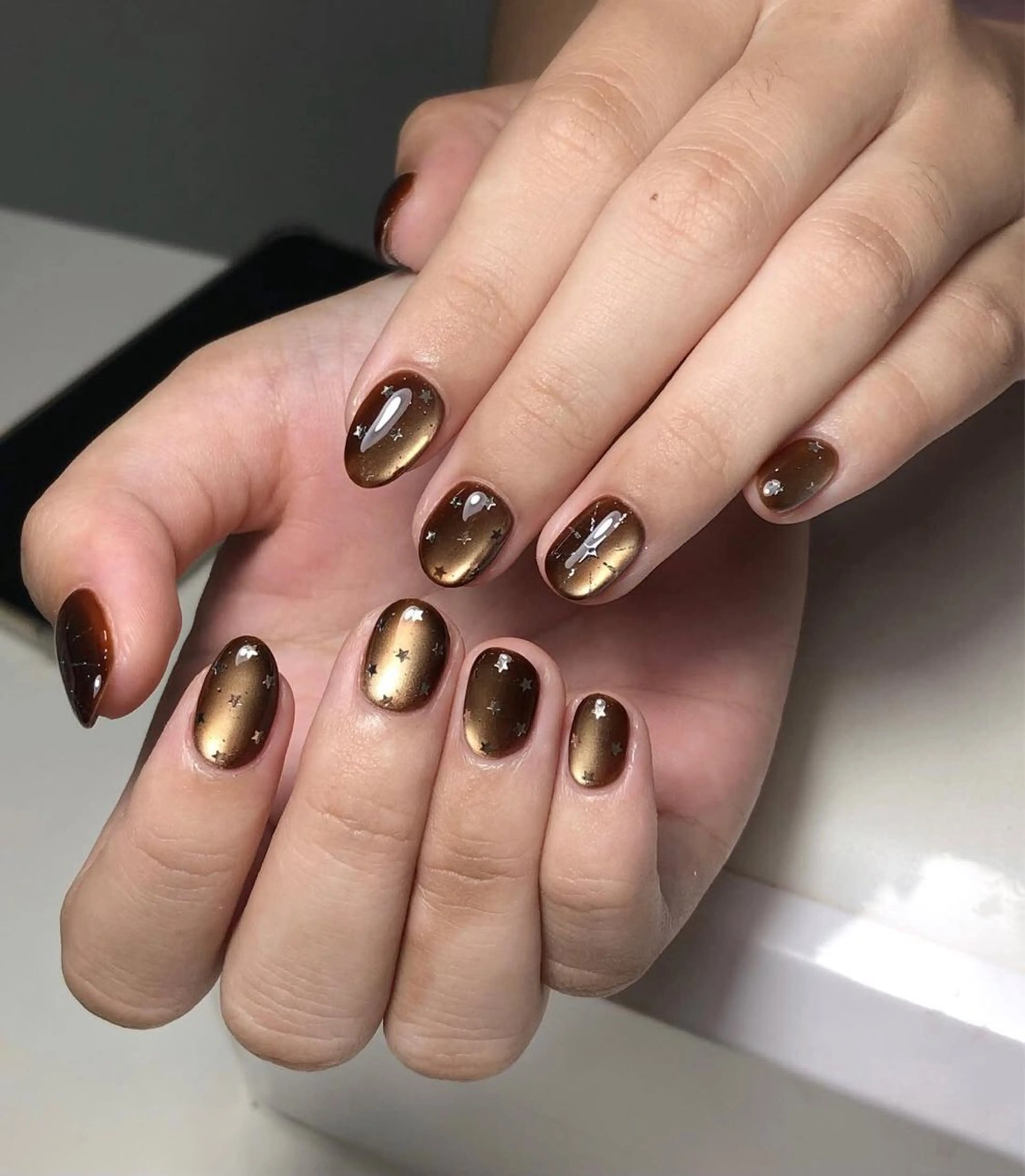 ネイル シンプルネイル ハンドネイル Lumi de nails所属・Lumi de nailsのネイルデザイン