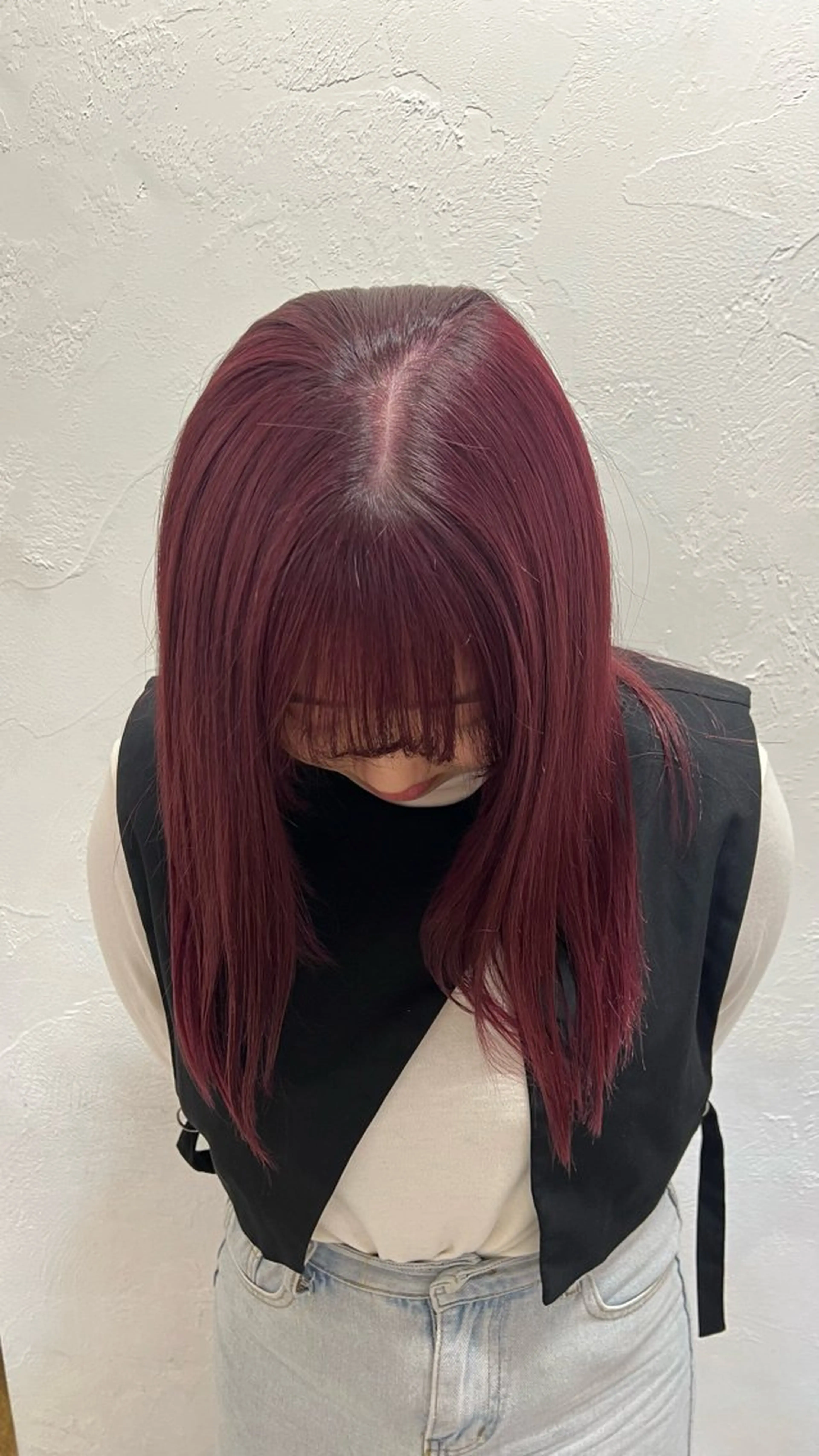 ロング ヘアカラー Lomalia もえかのヘアスタイル