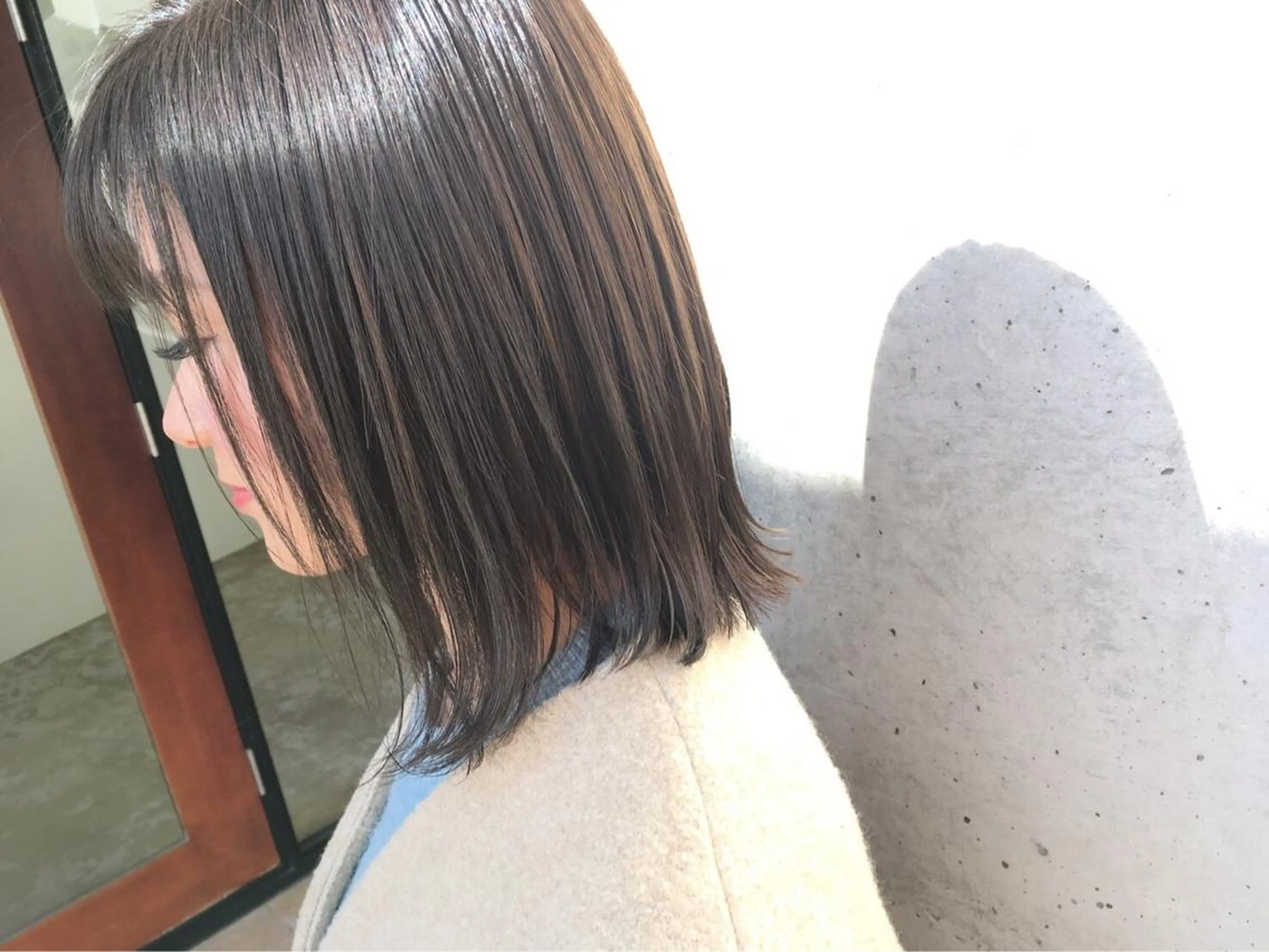 ミディアム カラー moana surfriderのヘアスタイル