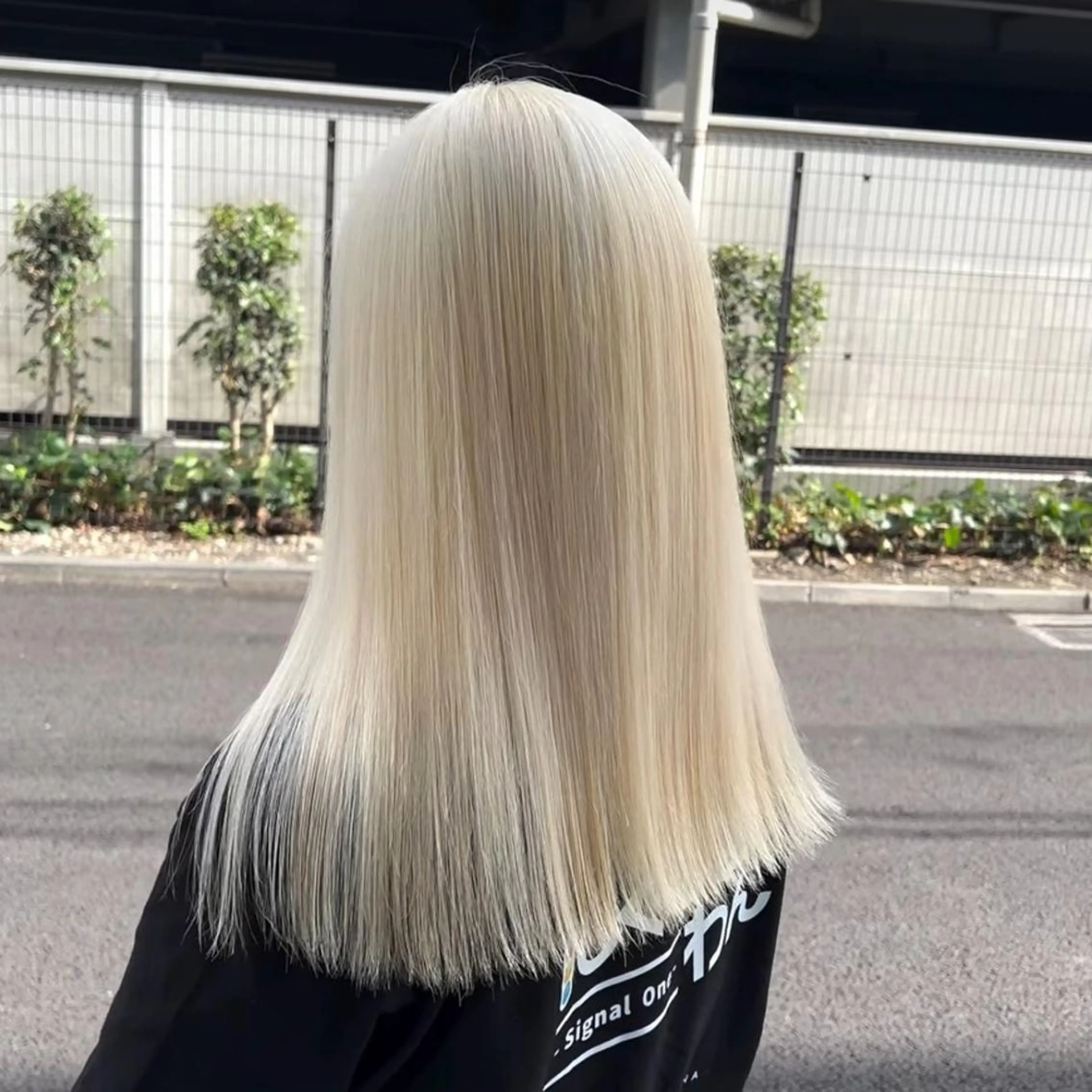 セミロング 青木 芽生のヘアスタイル