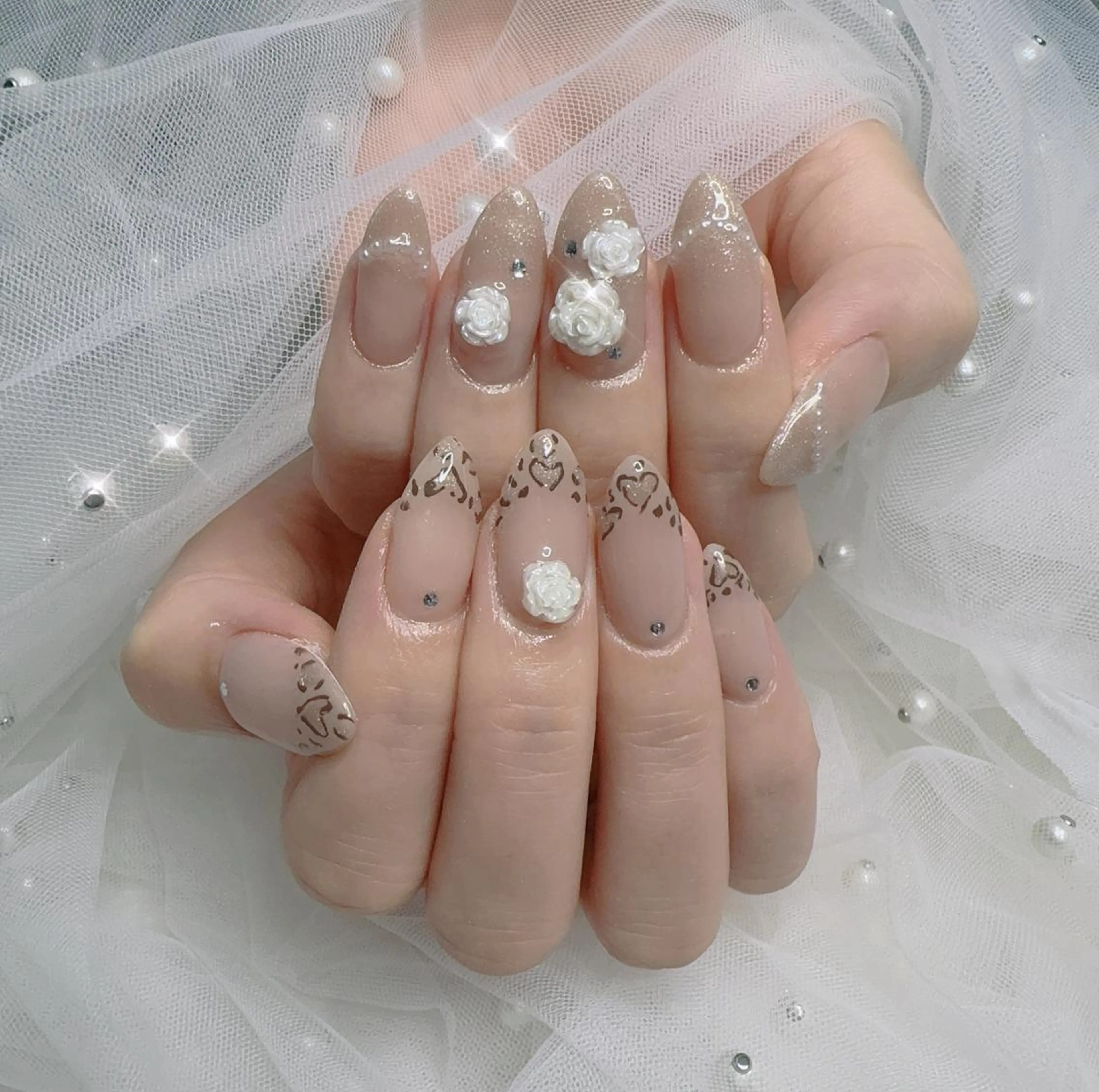 ネイル ハンドネイル 🎀シズカ nail🎀のネイルデザイン