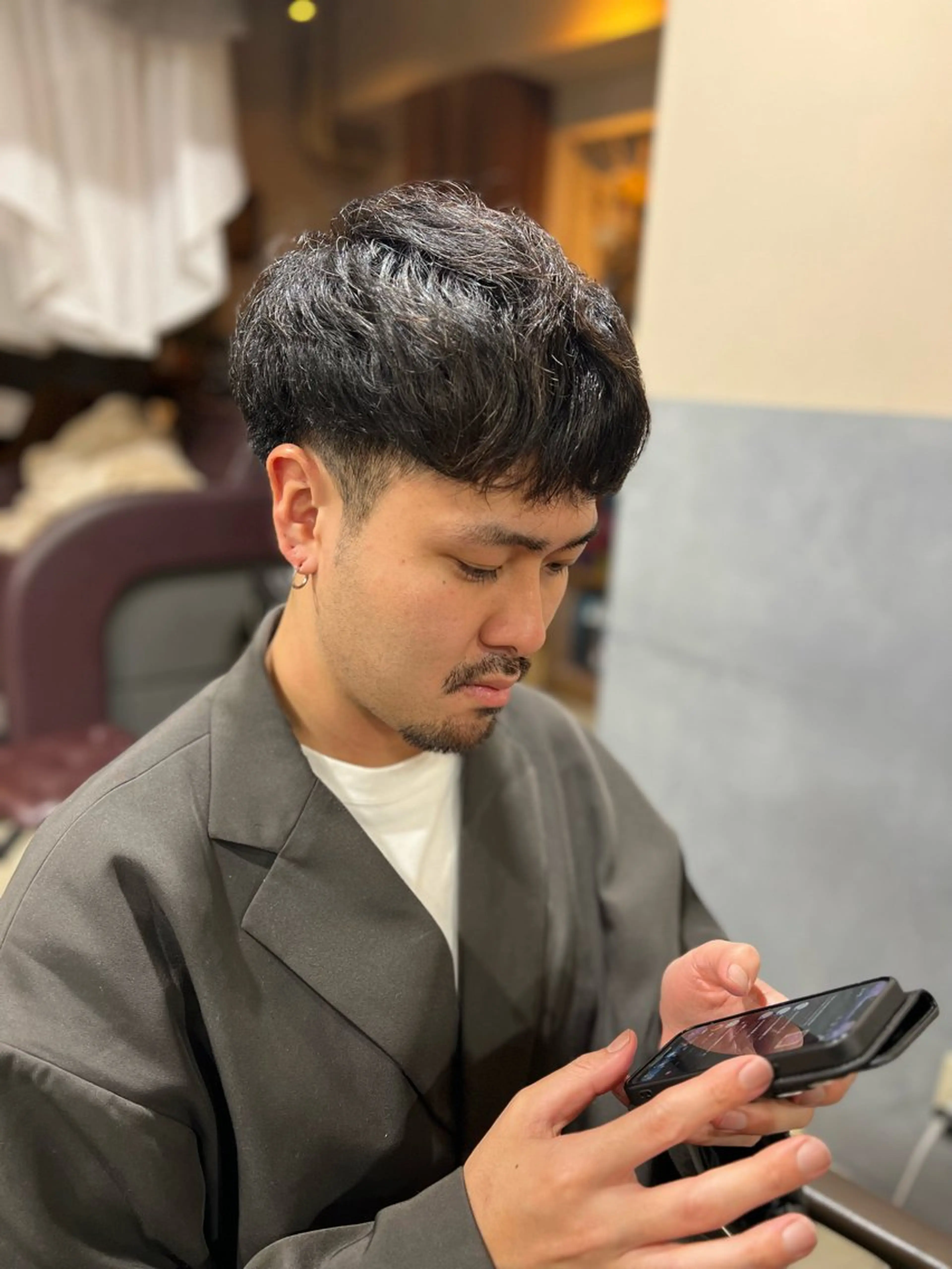 メンズ stujio所属・神宮前🌈カット/ 髪質改善/カラーのヘアスタイル