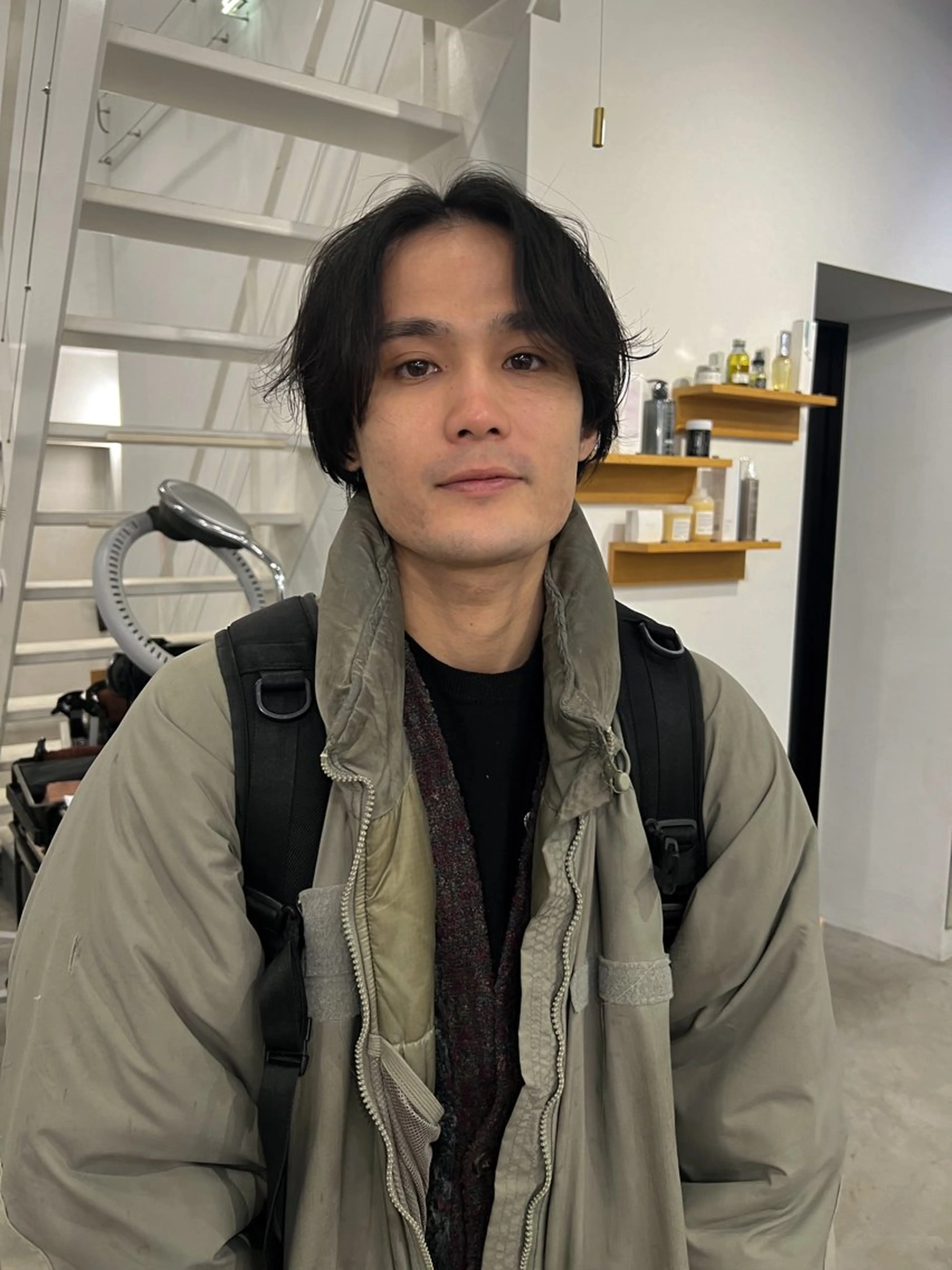 パーマ メンズ メンズパーマ ニュアンスパーマ 表参道メンズカット hikariのヘアスタイル