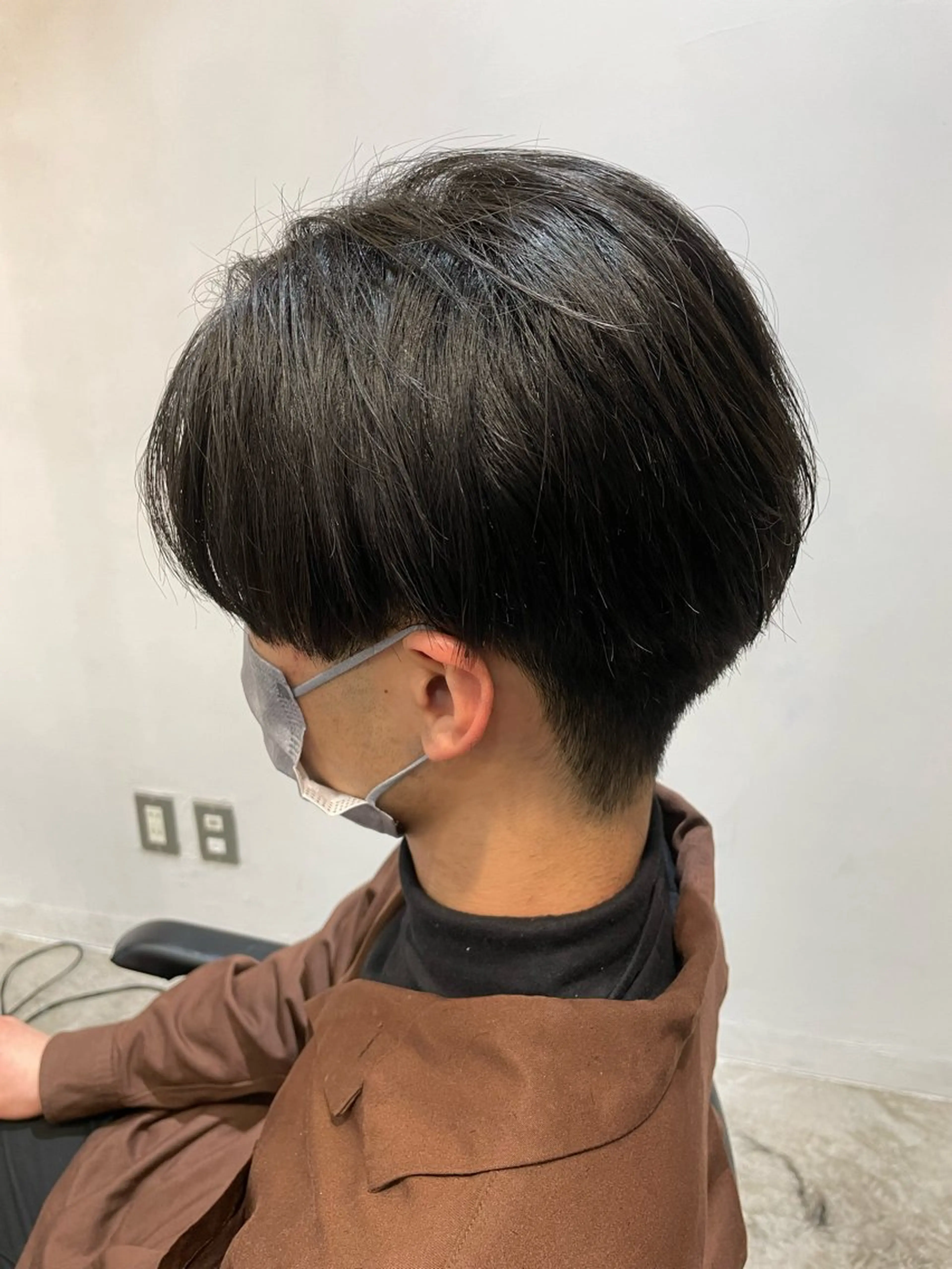 パーマ メンズ マッシュ メンズパーマ 縮毛矯正 ストレートパーマ カット un【アン】所属・【un】 MANAのヘアスタイル