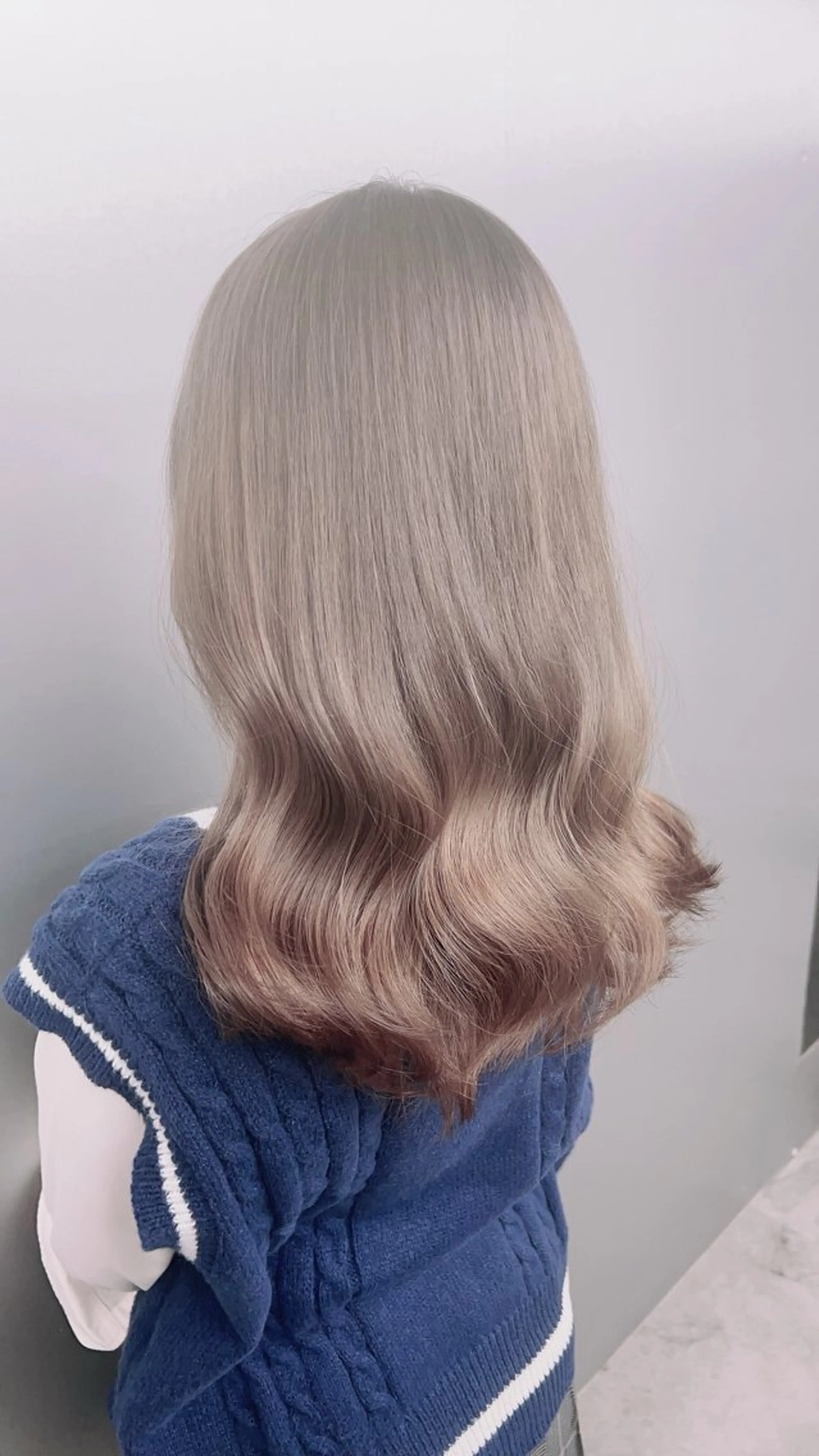 カラー ヘアカラー 透明感♡グレージュ♡ ミルクティー井川勝輝のヘアスタイル