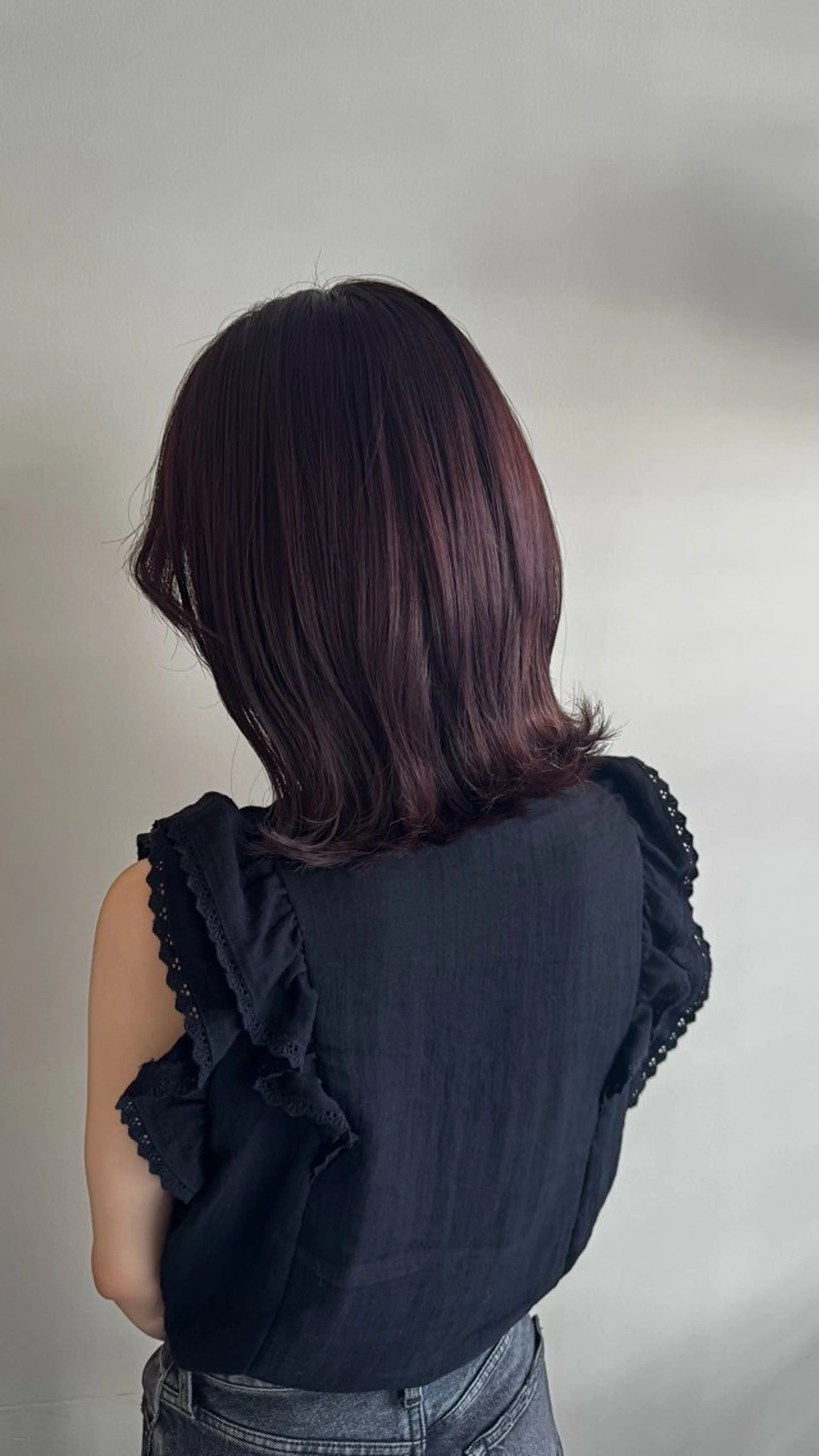カラー ヘアカラー ピエドプール NINAのヘアスタイル