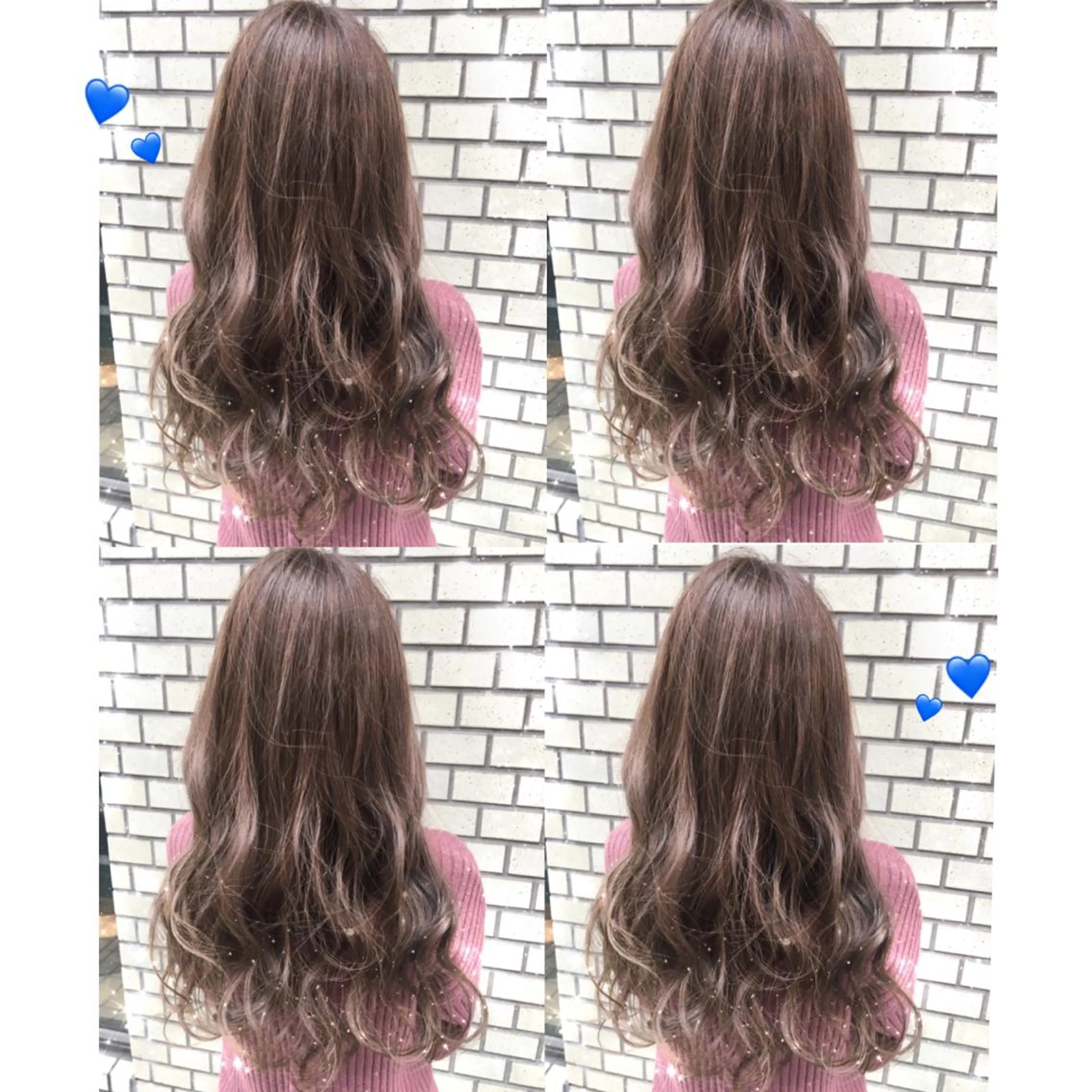 ロング カラー ベージュカラー 透明感カラー イルミナカラー 韓国ヘア得意❤︎森澤 悠佳のヘアスタイル