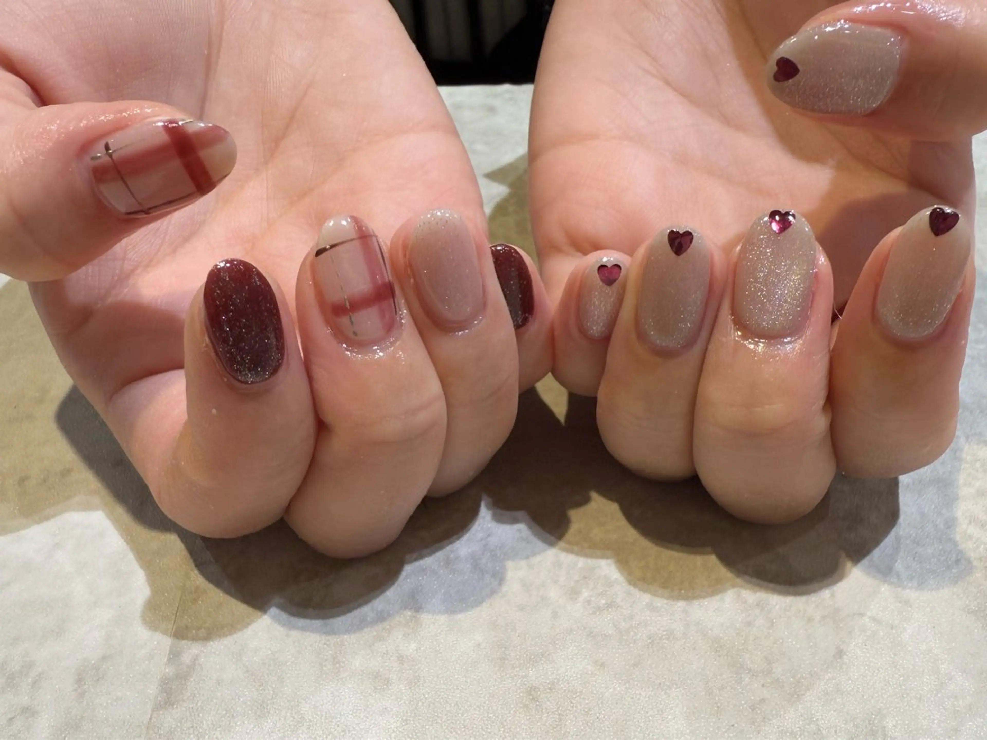 ネイル 舞田 苑香のネイルデザイン