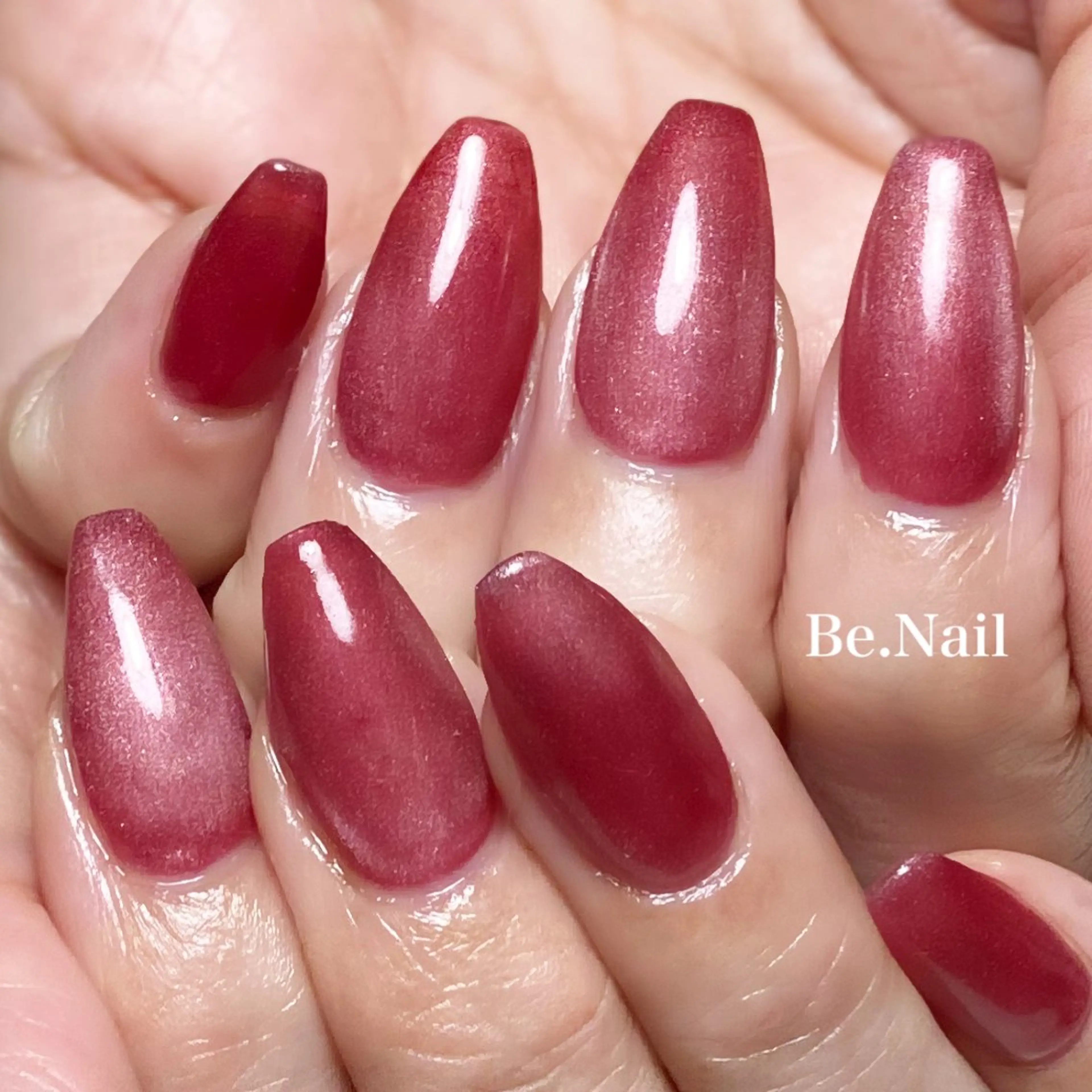 ネイル ジェルネイル ワンカラーネイル シンプルネイル Be. Nailのネイルデザイン