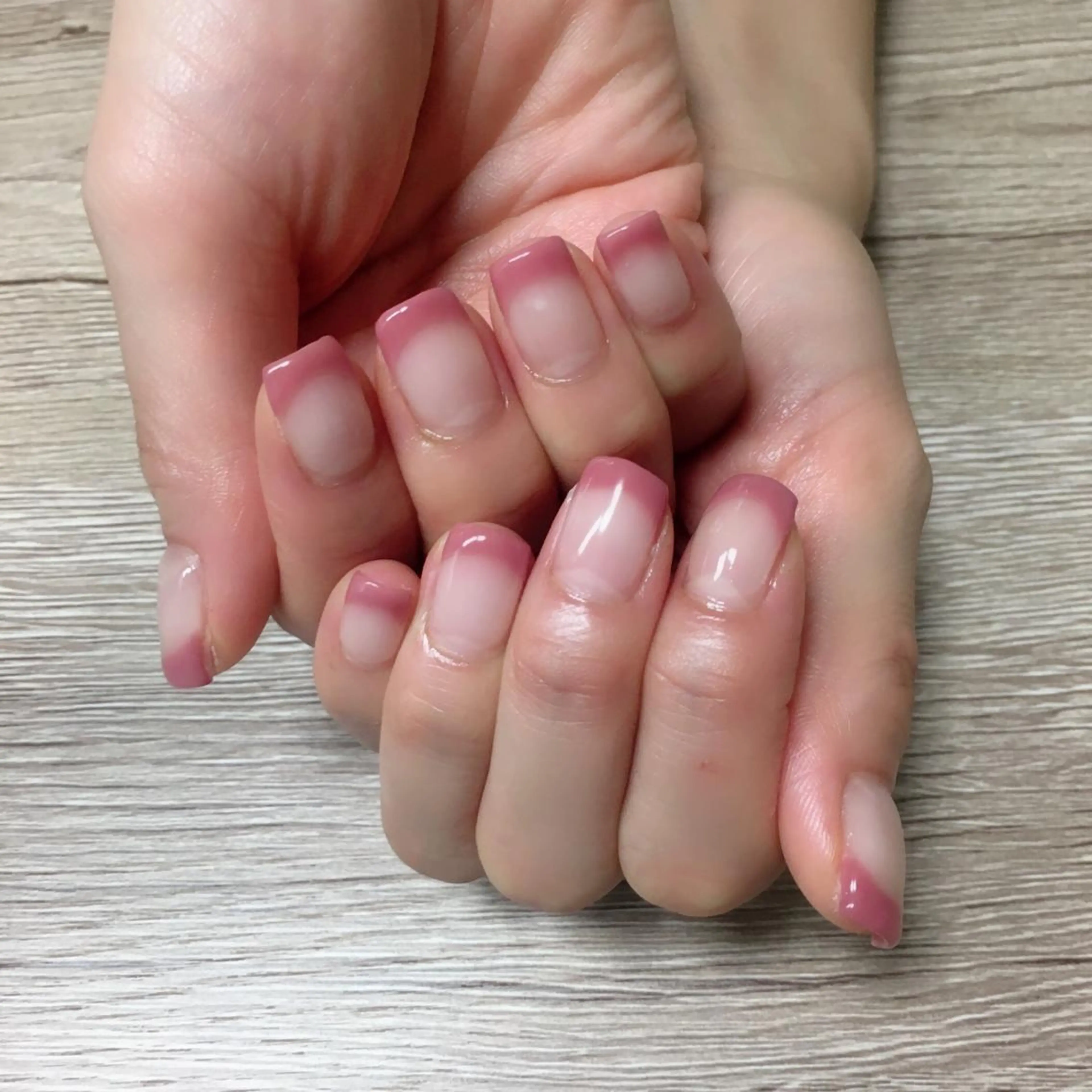 ネイル フレンチネイル 自爪育成/深爪矯正 mikiのネイルデザイン
