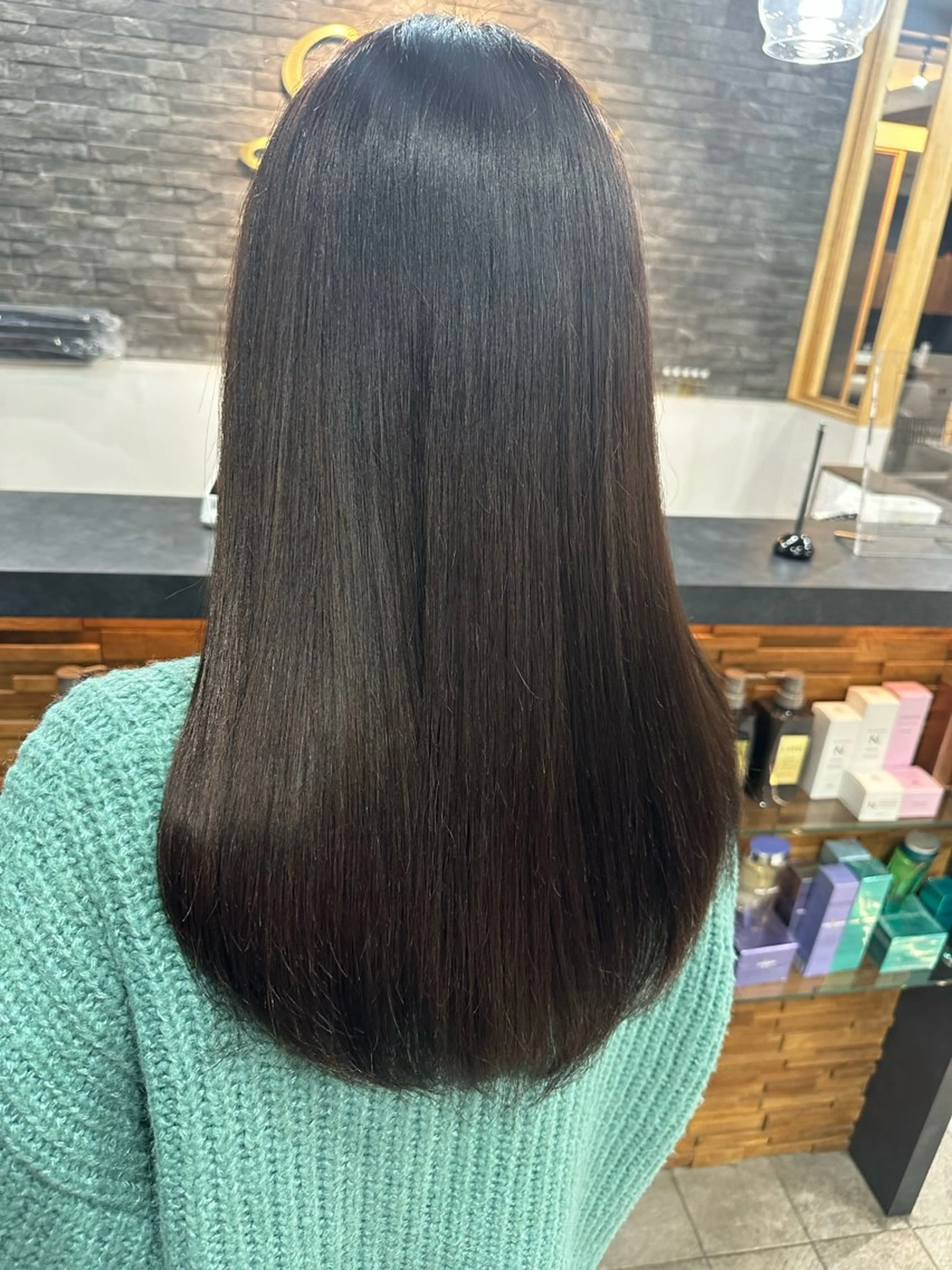 ロング ヘアカラー 横浜lapis amaneのヘアスタイル