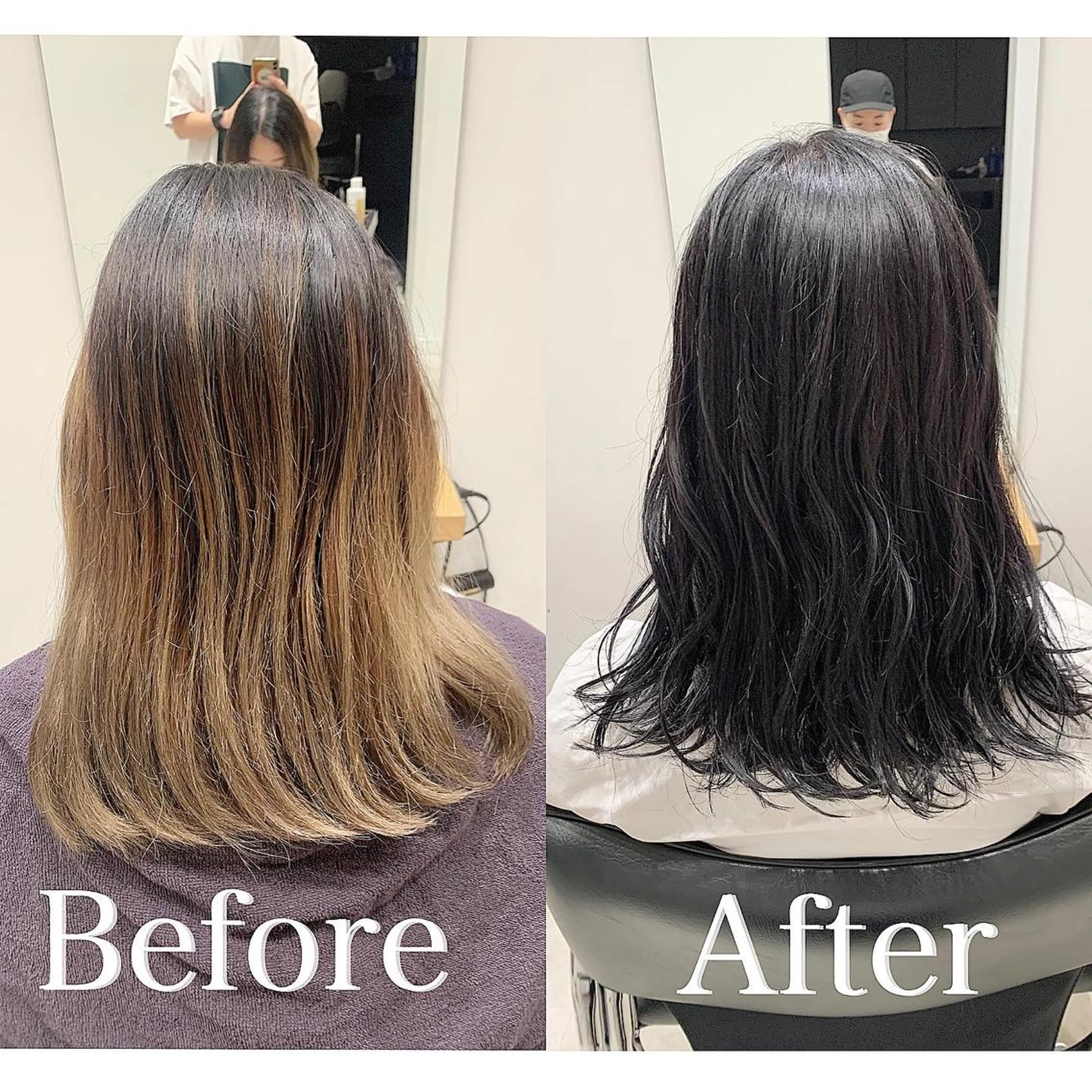 ロング カラー ARMONY表参道所属・韓国風専門 RYOのヘアスタイル