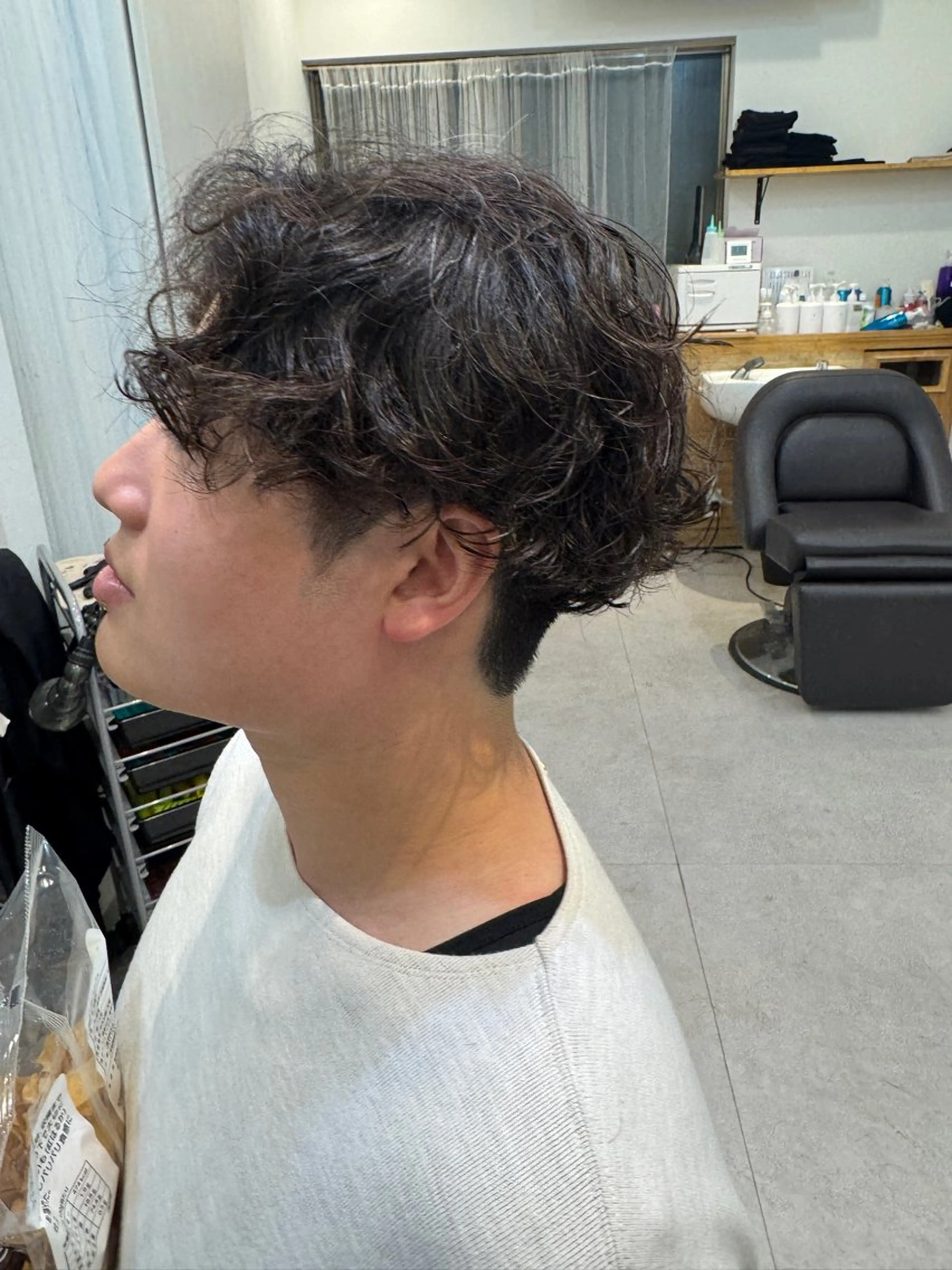 ミディアム パーマ メンズ ミディアムパーマ メンズパーマ メンズスパイラルパーマ スパイラルパーマ カット パーマ トリートメント Dxxxx III所属・女性目線の大人 メンズ*Ayakaのヘアスタイル