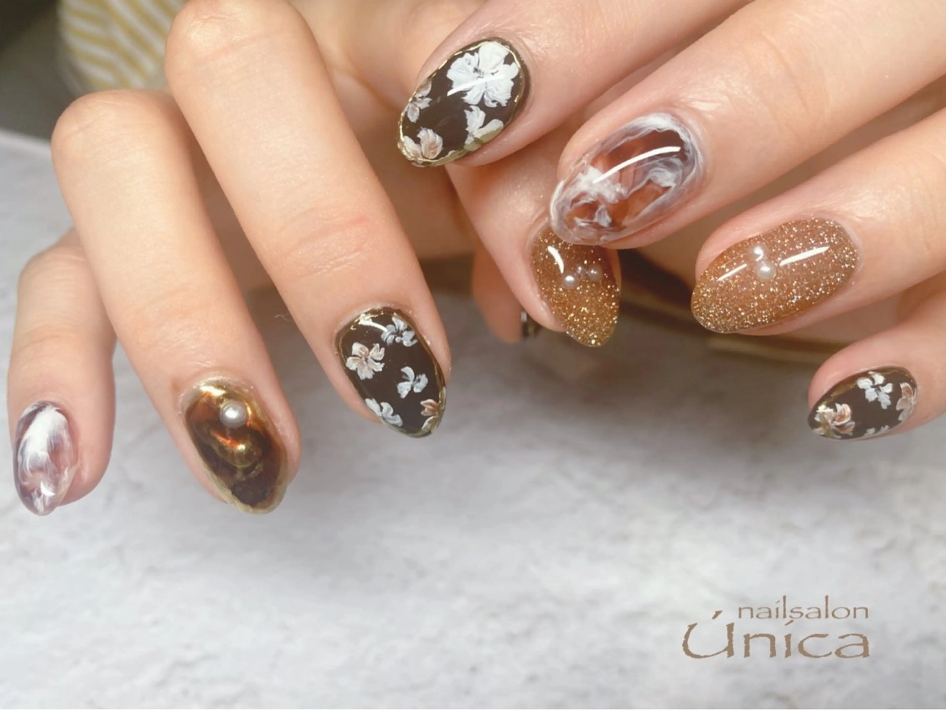 ネイル ハンドネイル nailsalon Única ウニカのネイルデザイン