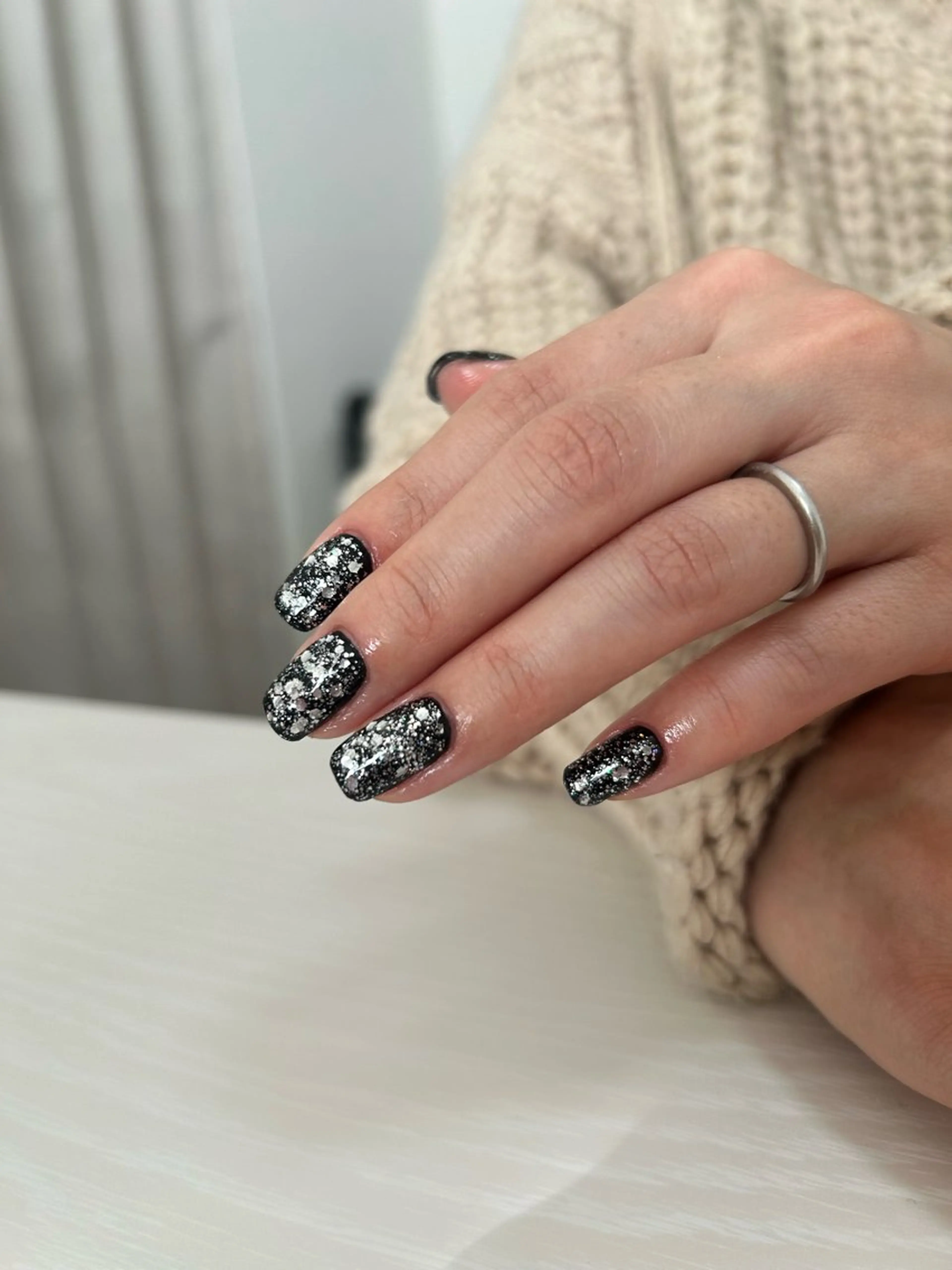 ネイル ワンカラーネイル 【malunail】 8月15日〜店舗移動のネイルデザイン