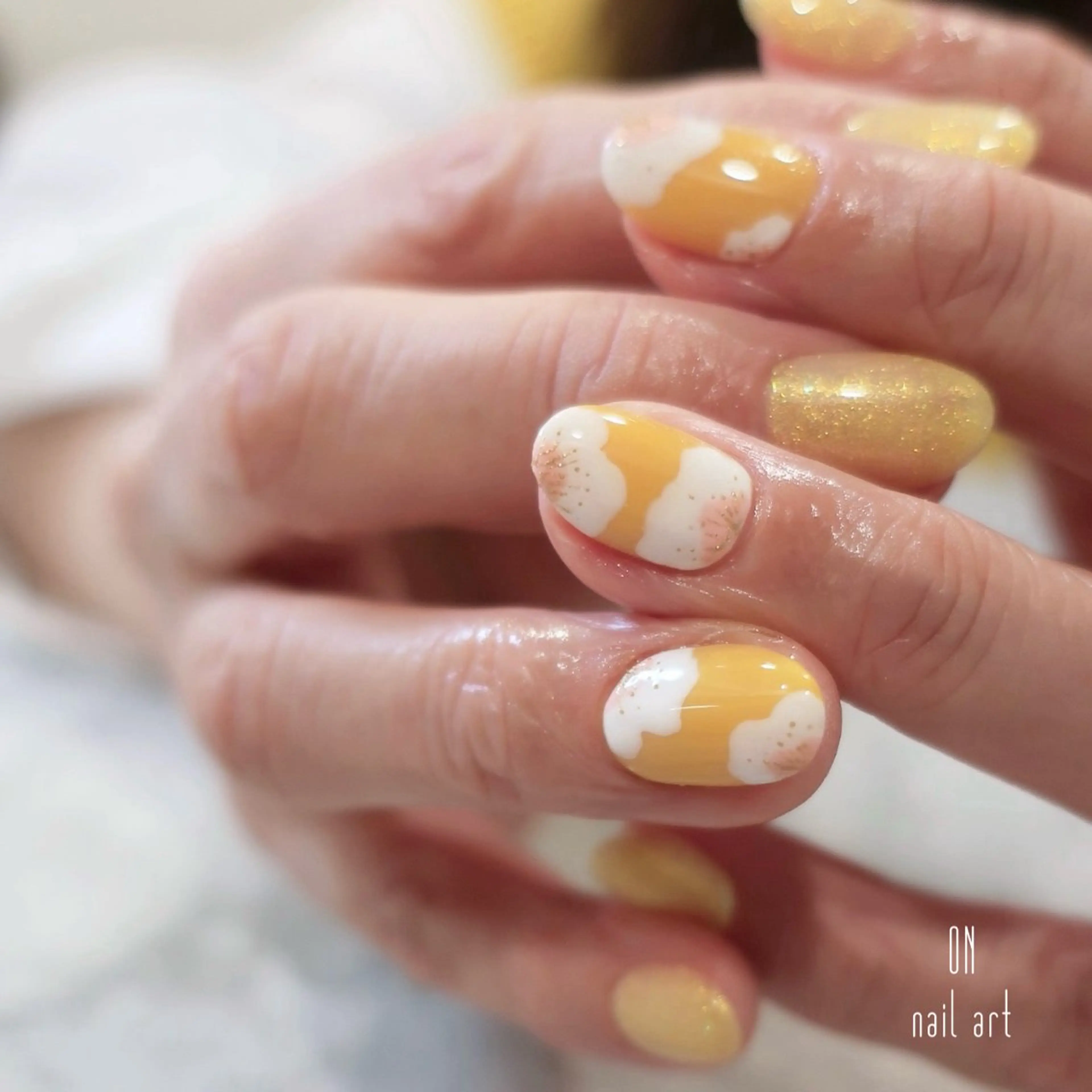 ネイル 桜ネイル ON nail artのネイルデザイン