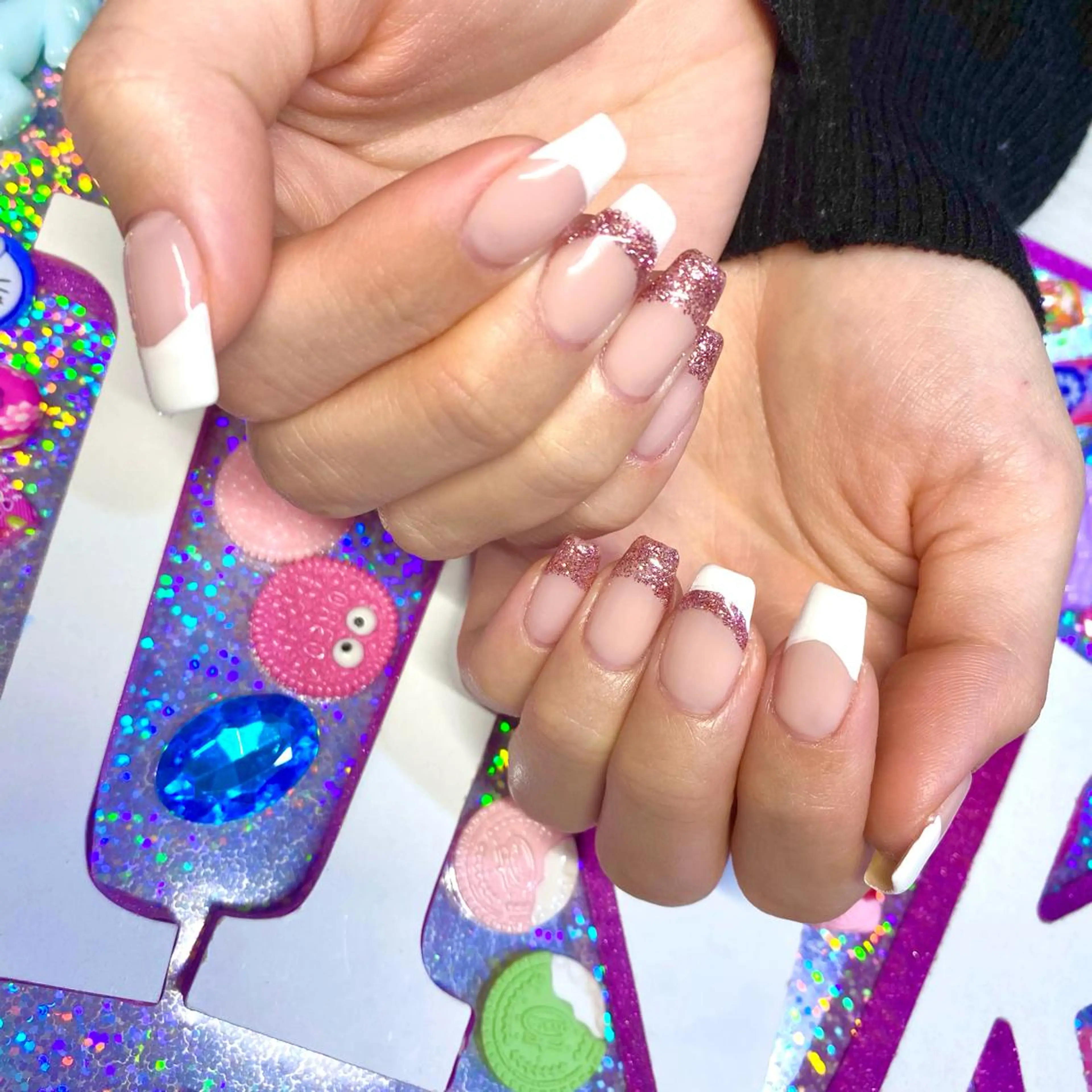ネイル アートネイル クリアネイル ジェルネイル ニュアンスネイル オフィスネイル 8appy YUKITIN.Bのネイルデザイン