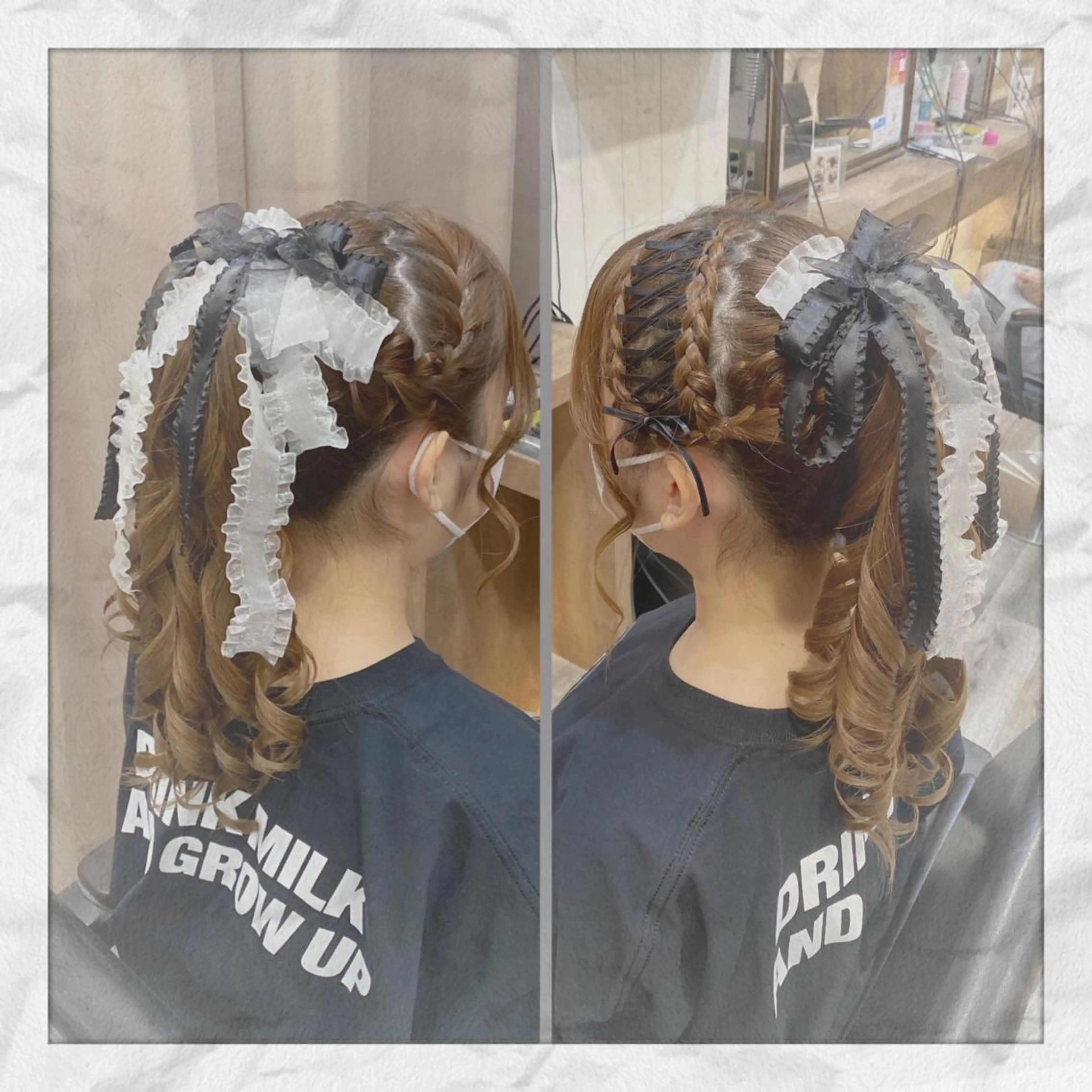 ロング ヘアアレンジ ヘアセット ヘアセット/着付け 𓇼 松本 夏美𓇼のヘアスタイル