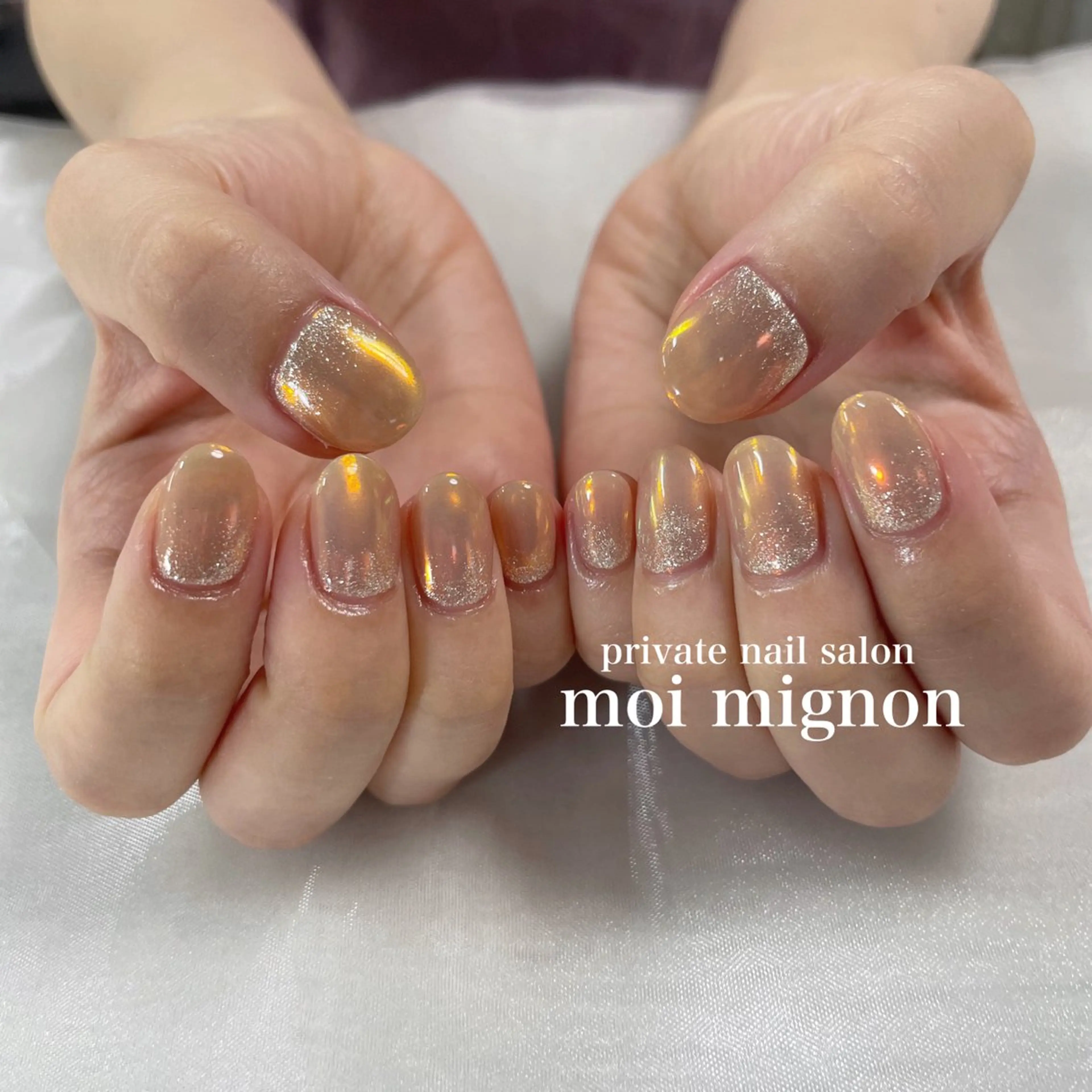 ネイル ラメ(グリッター) ハンドネイル nailist Aki♡のネイルデザイン