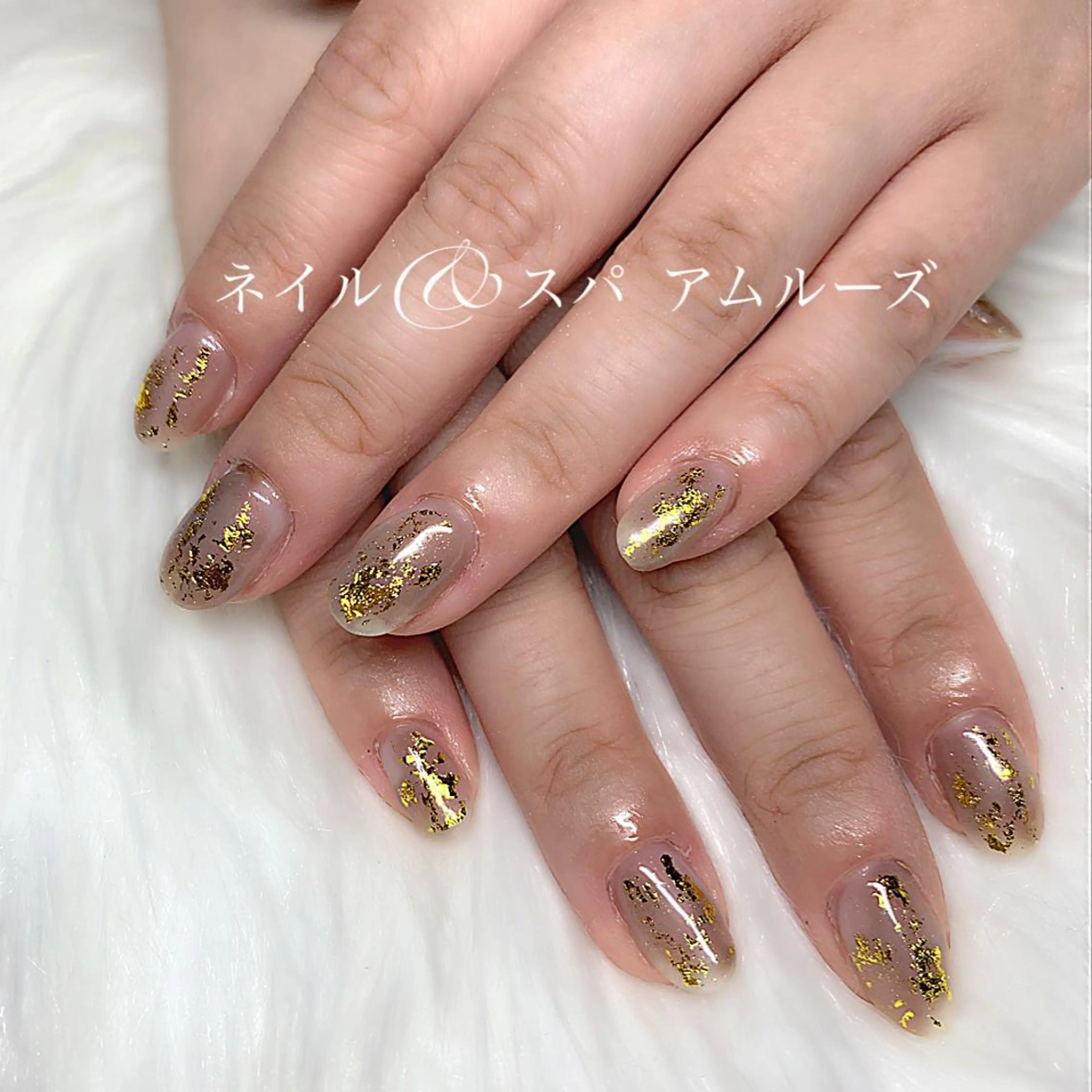 ネイル クリアネイル ニュアンスネイル オフィスネイル シンプルネイル Amoureuse KARENのネイルデザイン