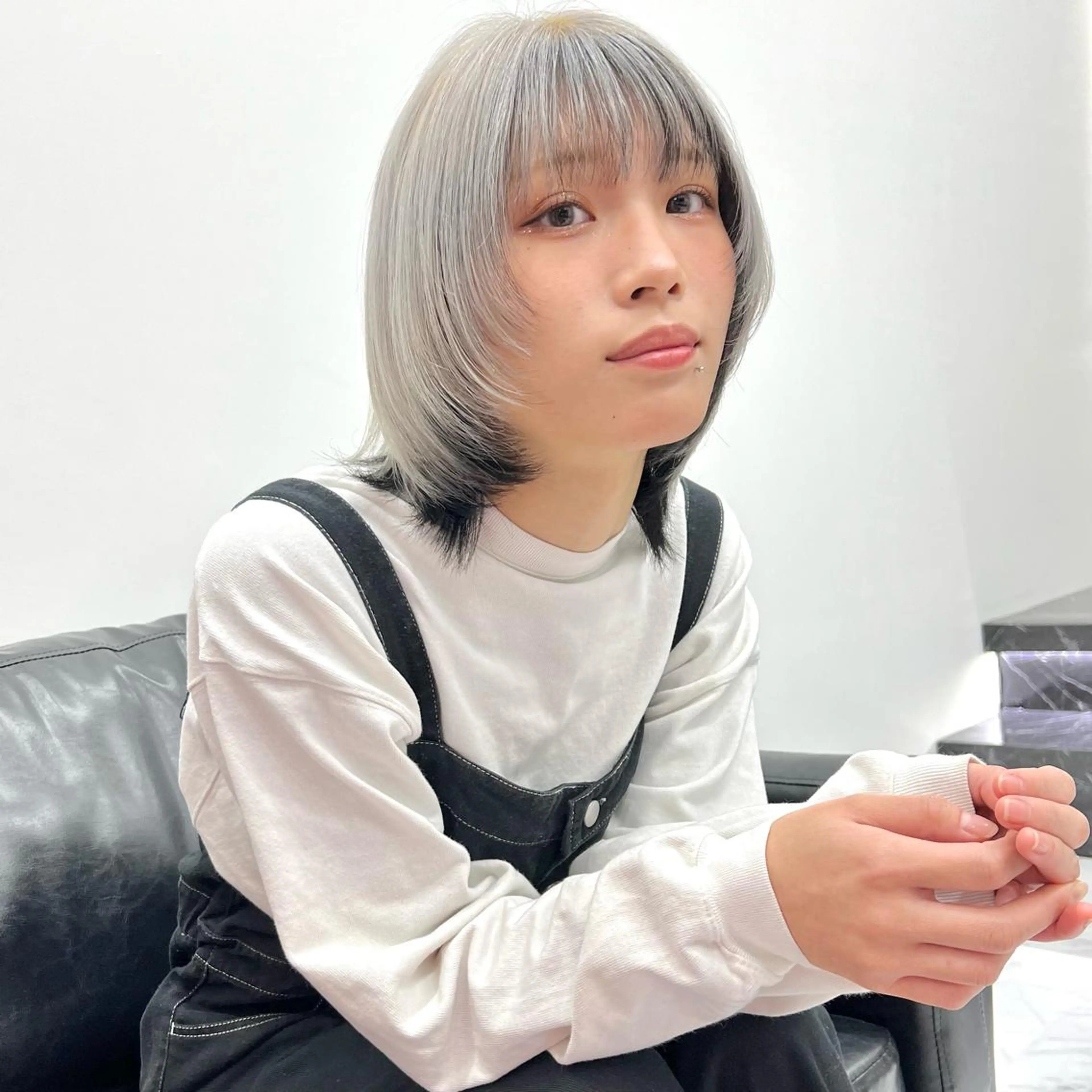 ショート カラー ブリーチ ハイトーンカラー ChuDuck所属・🐮ChuDuck 代表　SHOTA🐮のヘアスタイル