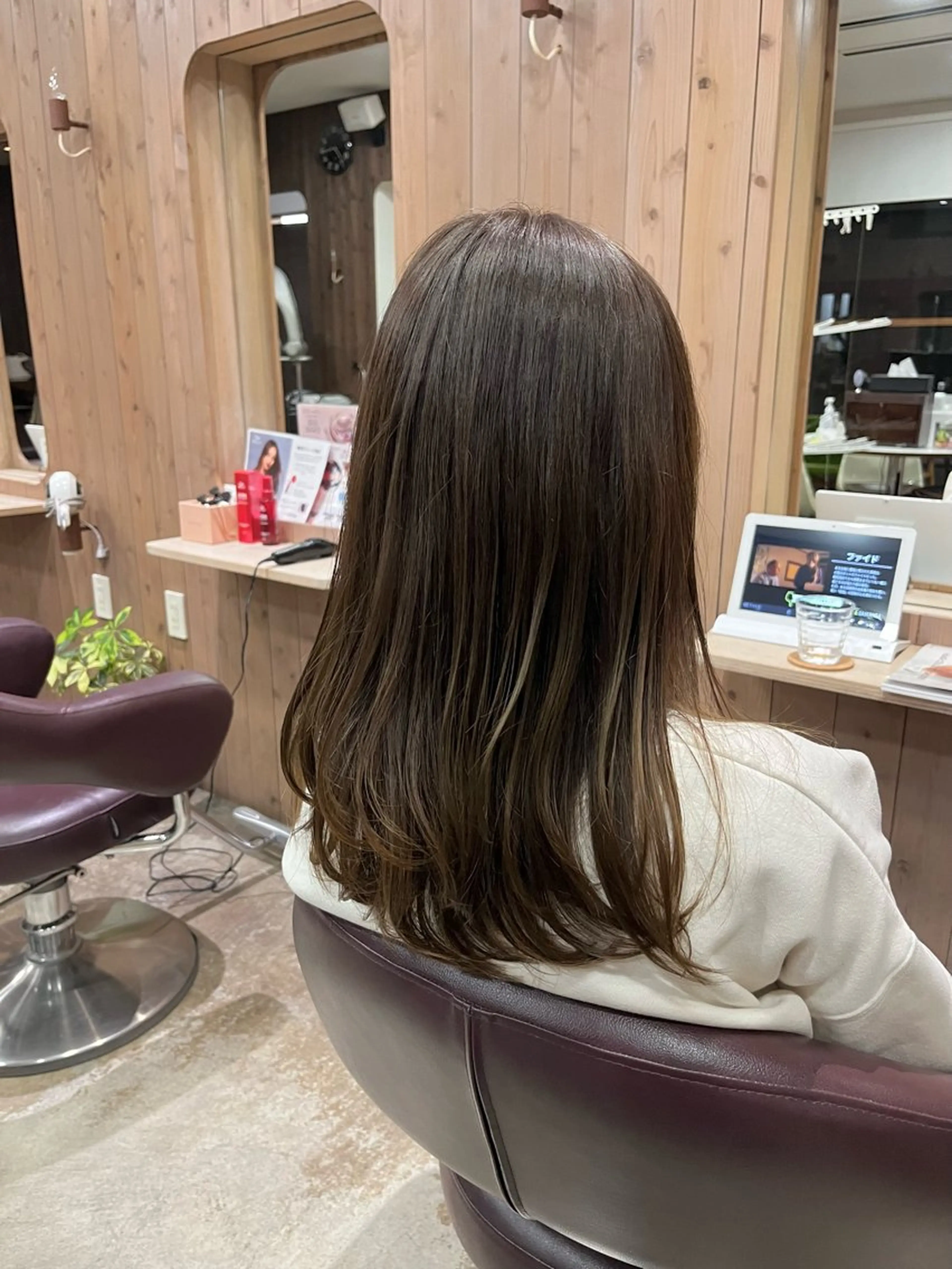 ロング カット JUNGLEGYM所属・黒田 季穂のヘアスタイル