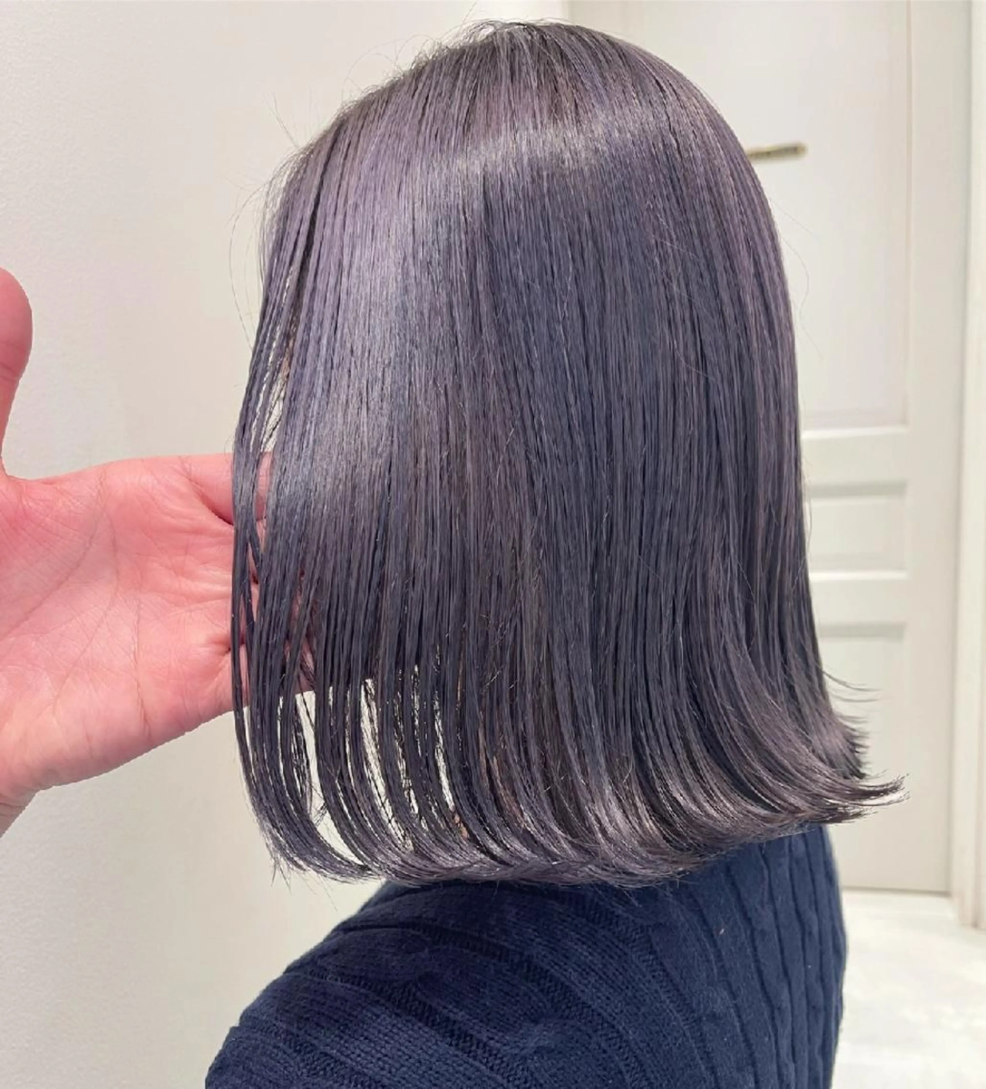 ミディアム カラー ラベンダーカラー ヘアカラー トリートメント 🌈GAME🌈 横浜店のヘアスタイル