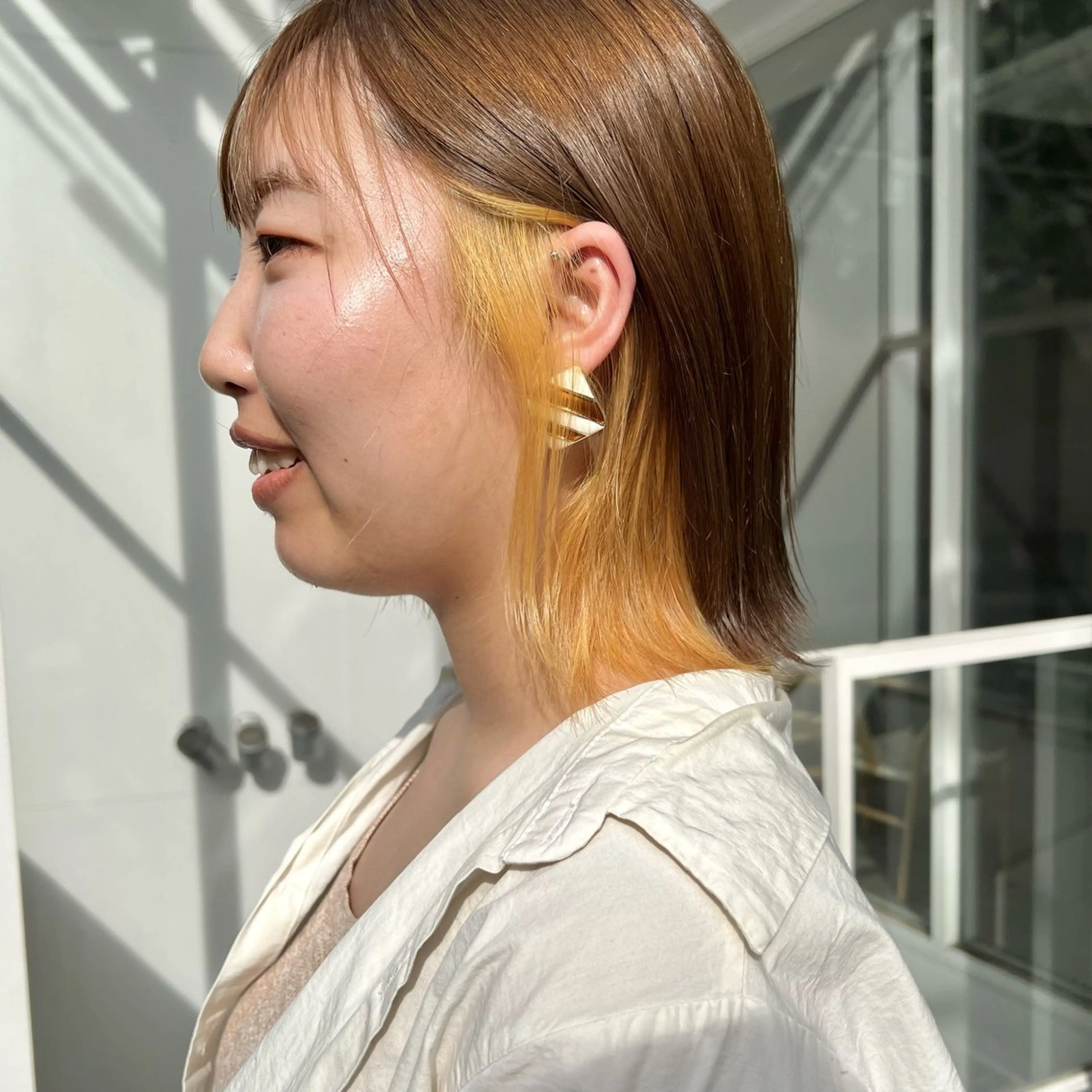 【ボブ限定】インナーカラーのみの写真