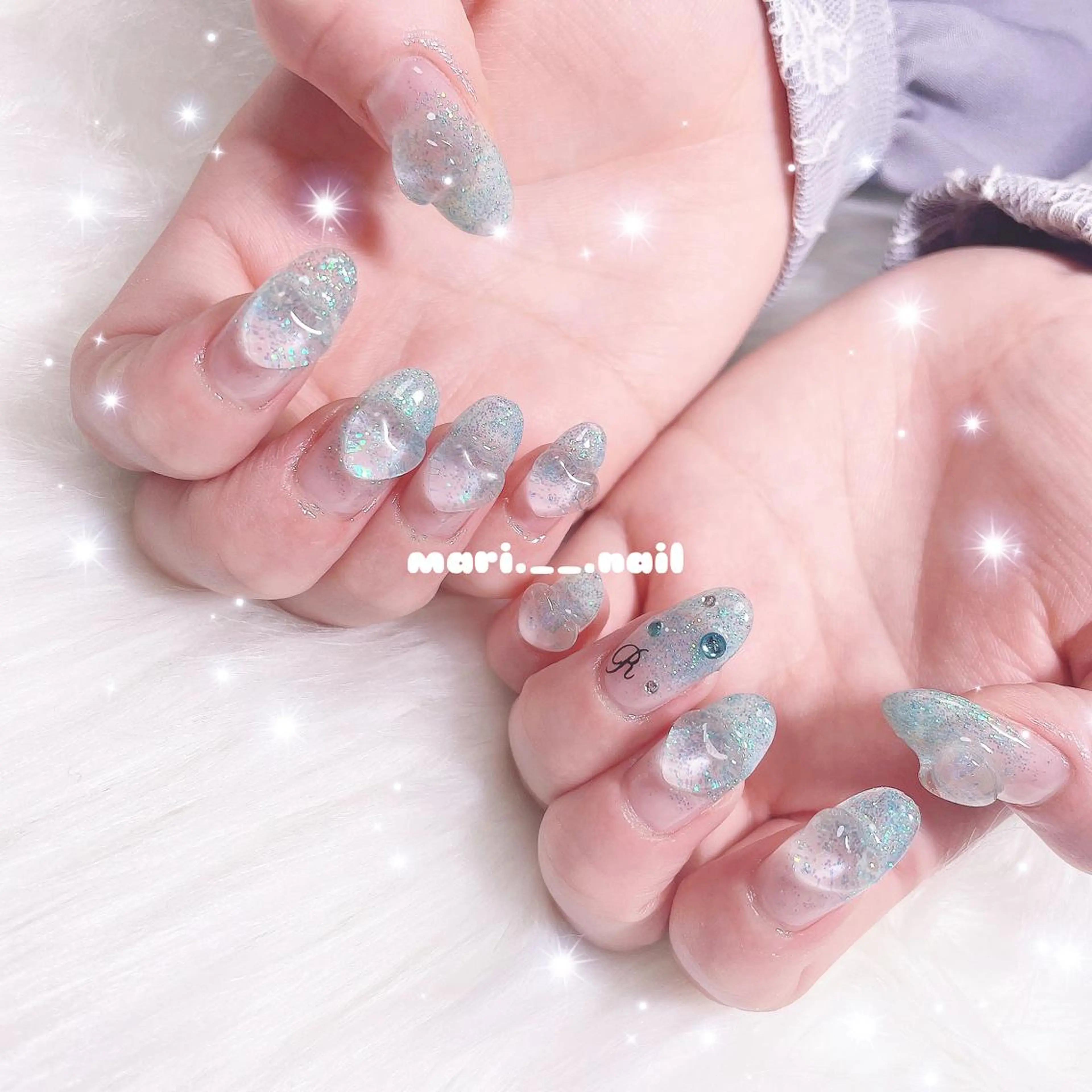 ネイル 🎀 Mayu 🎀痛ネイルのネイルデザイン