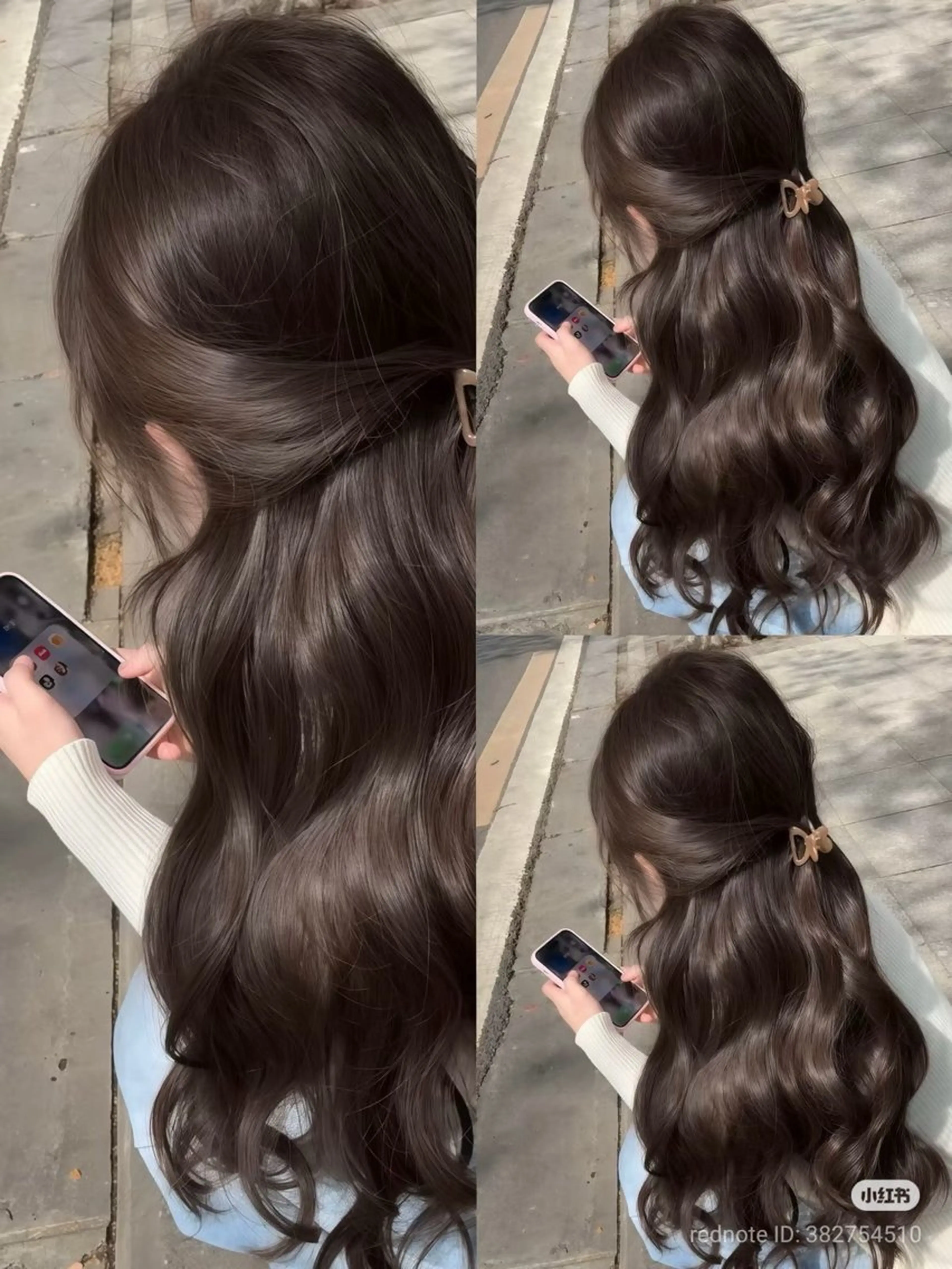 ロング 髪質改善 トリートメント 【美髪】大人ブラウン 縮毛矯正🫧Annaのヘアスタイル