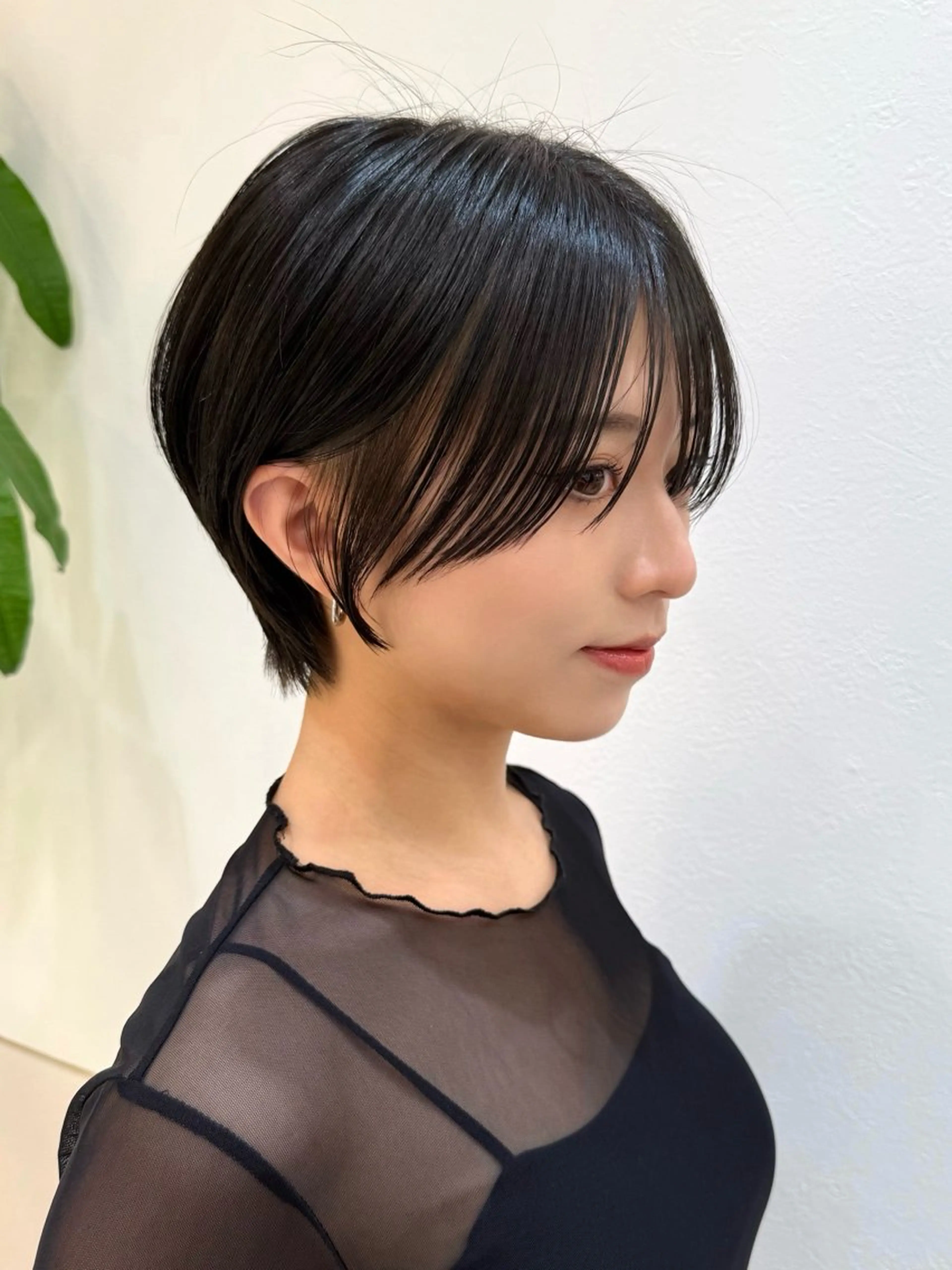 韓国風小顔カット➕髪質改善3stepトリートメントの写真