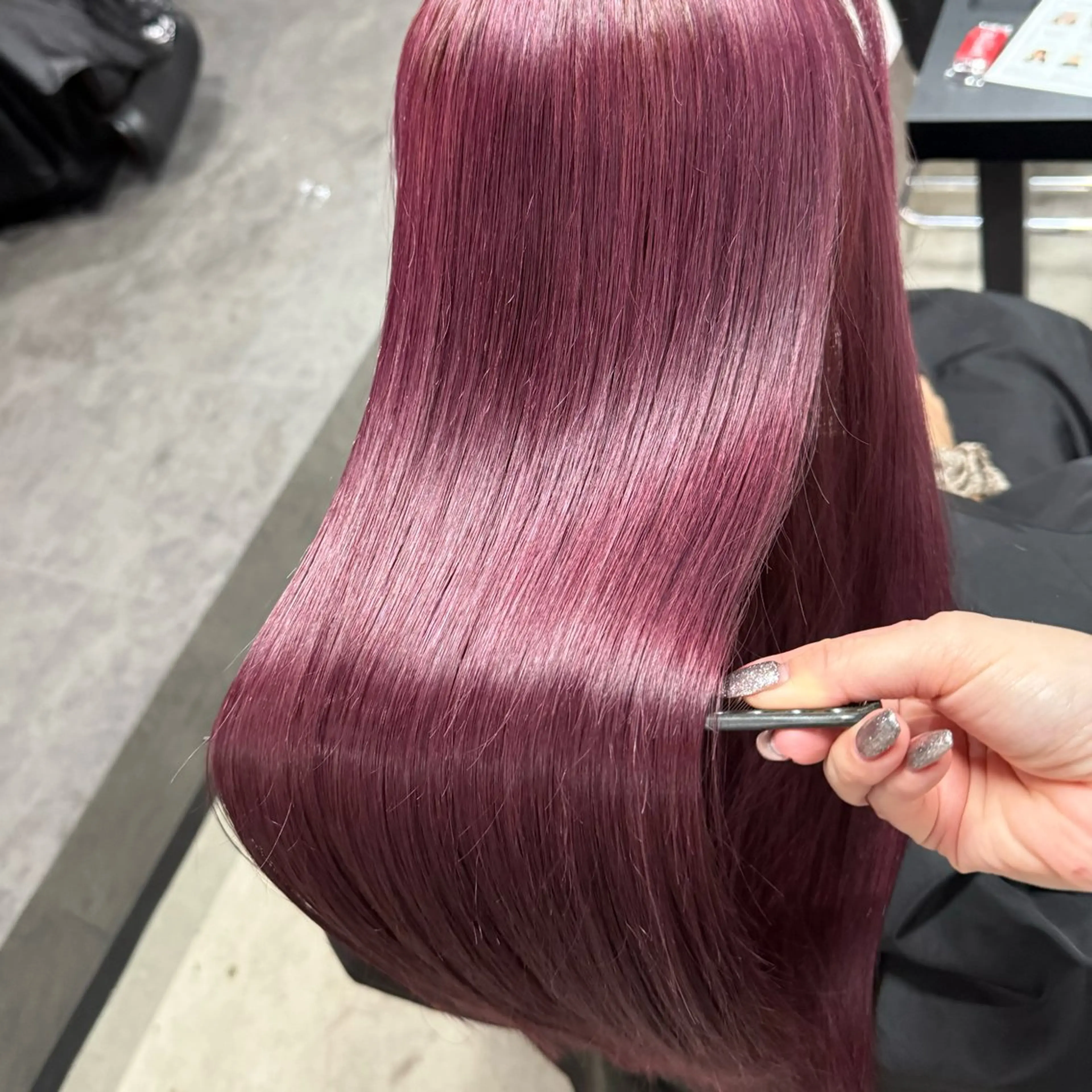 ✨️ブリーチメニュー✨️ブリーチありWカラー（リタッチ〇） +高保湿トリートメントの写真