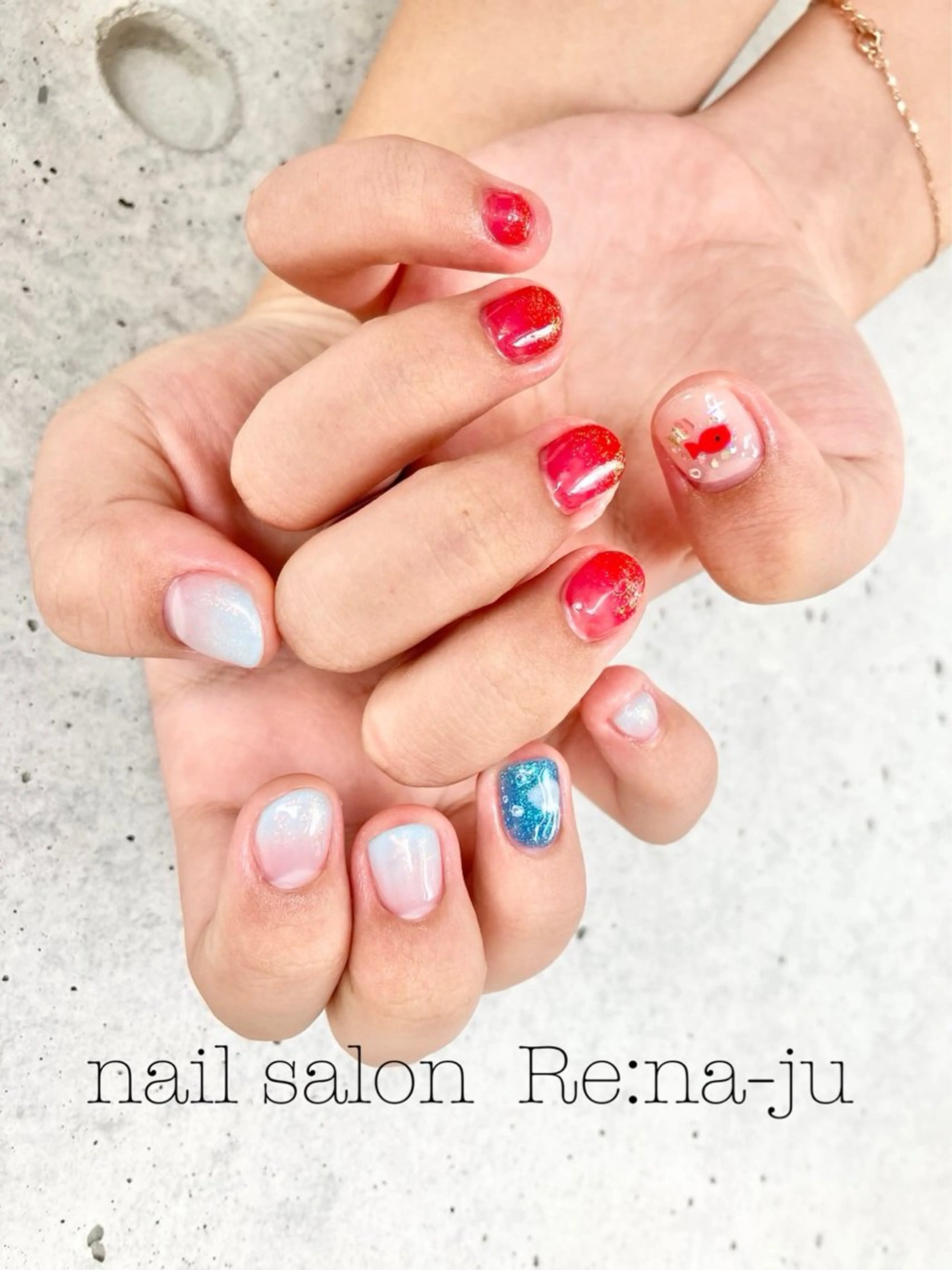 ネイル nail salon Re:na-juのネイルデザイン