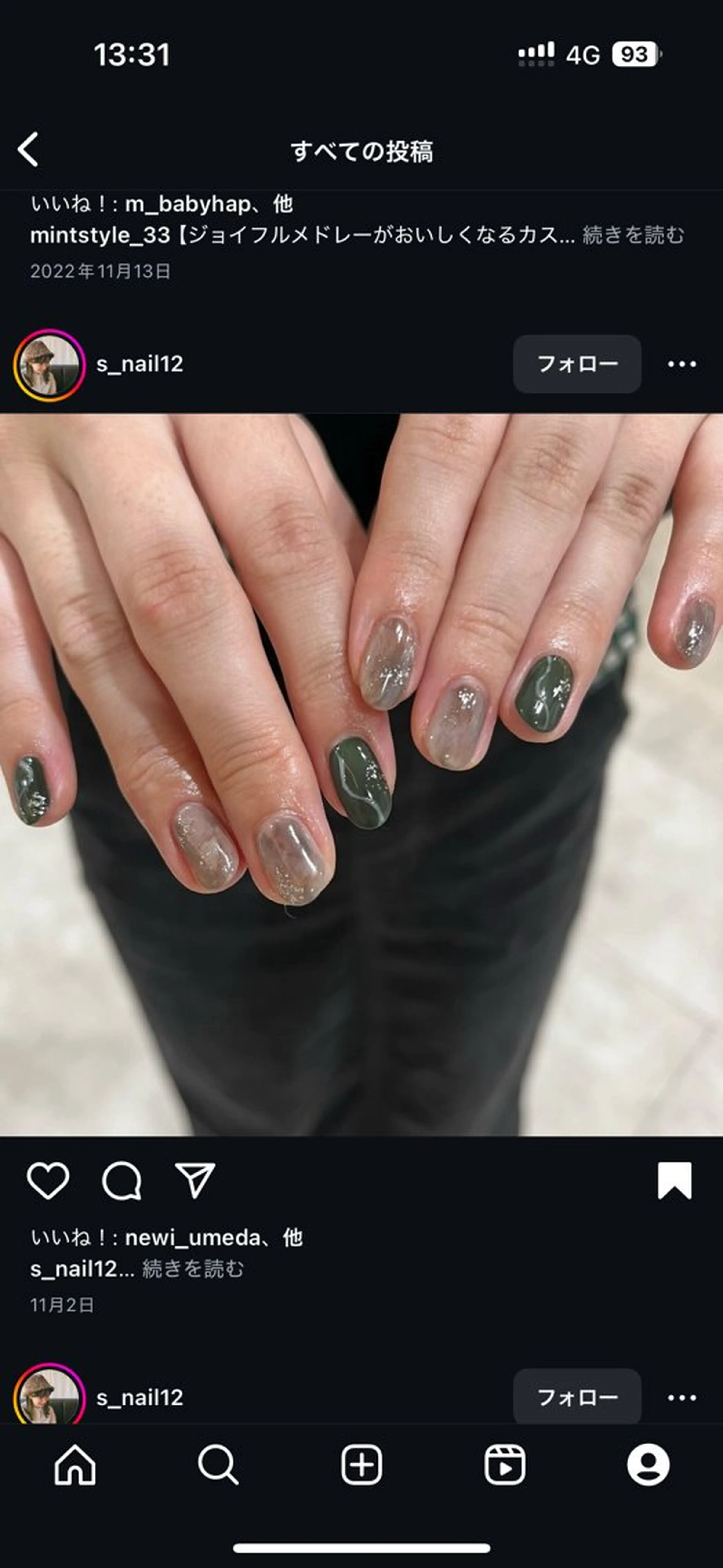 ネイル ハンドネイル shio ♡ 10月分予約受付中のネイルデザイン