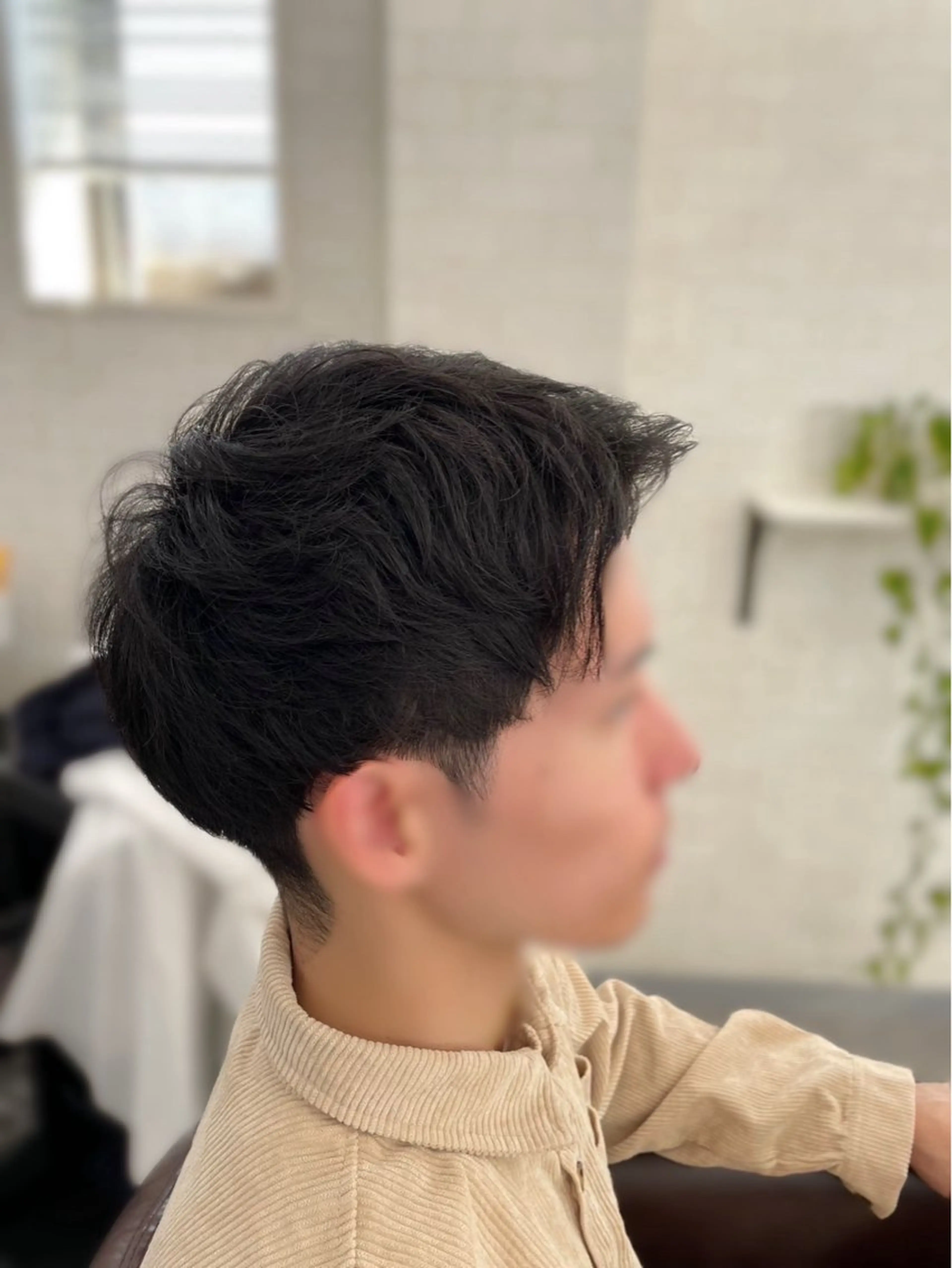 メンズ 縮毛矯正・髪質改善個室型salon Cannaつくばみどりの美容室【カンナ】所属・Canna honokaのヘアスタイル