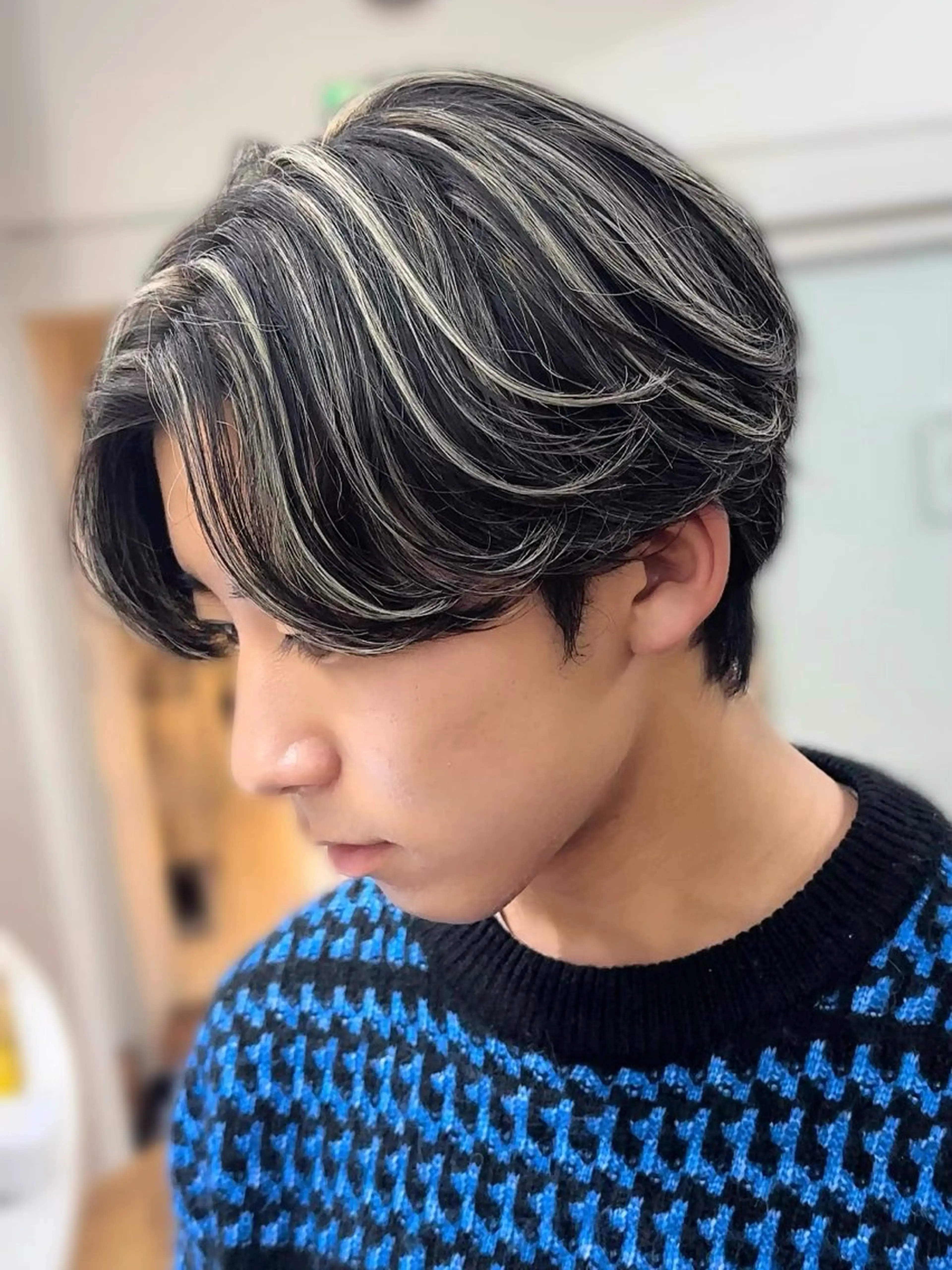 カラー メンズ メンズカット ‪‪/メッシュのヘアスタイル
