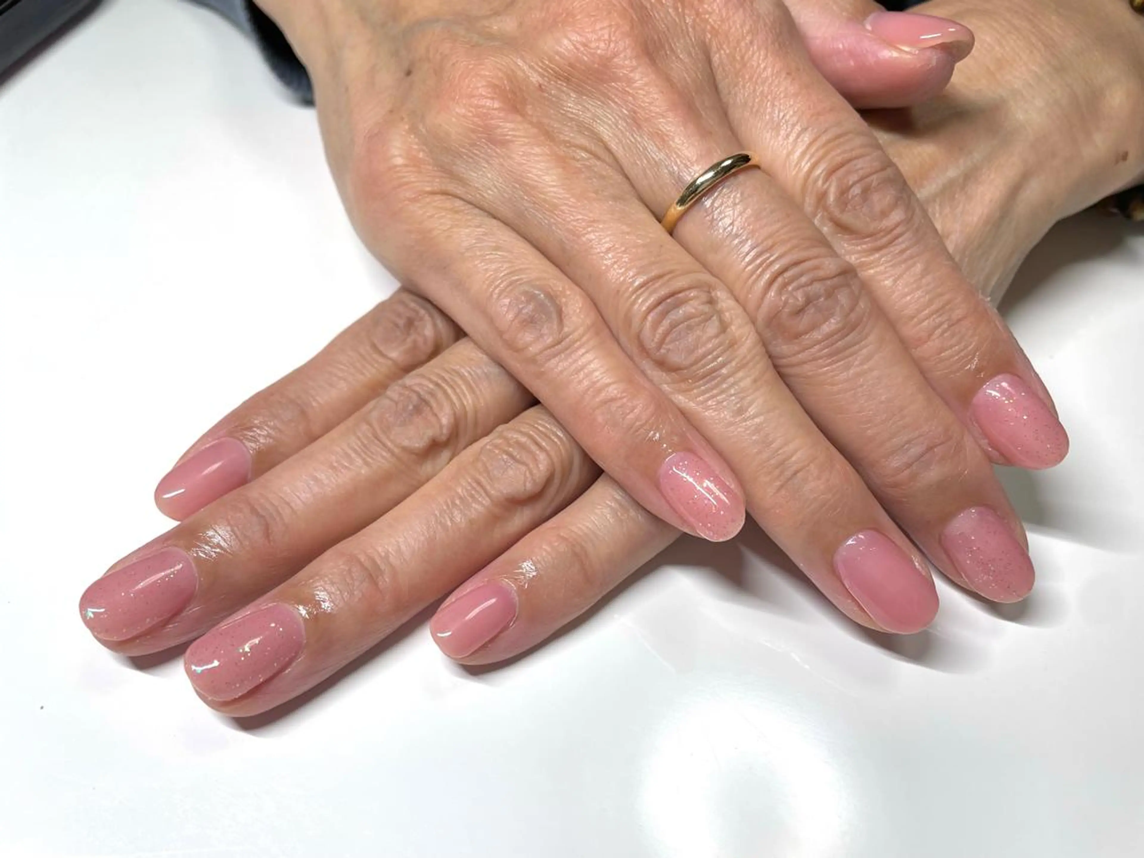 ネイル ラメ(グリッター) ハンドネイル ネイルサロン Purimaのネイルデザイン