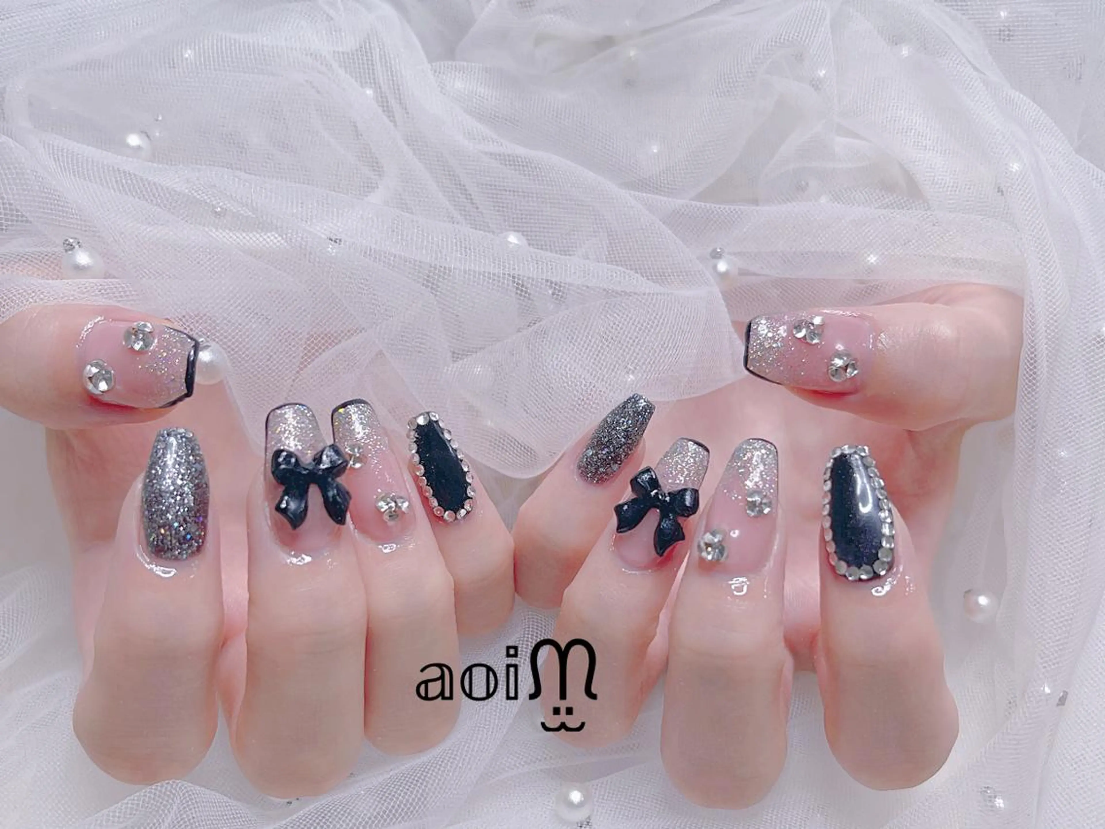 ネイル 葵うさぎ所属・葵うさぎ AIのネイルデザイン