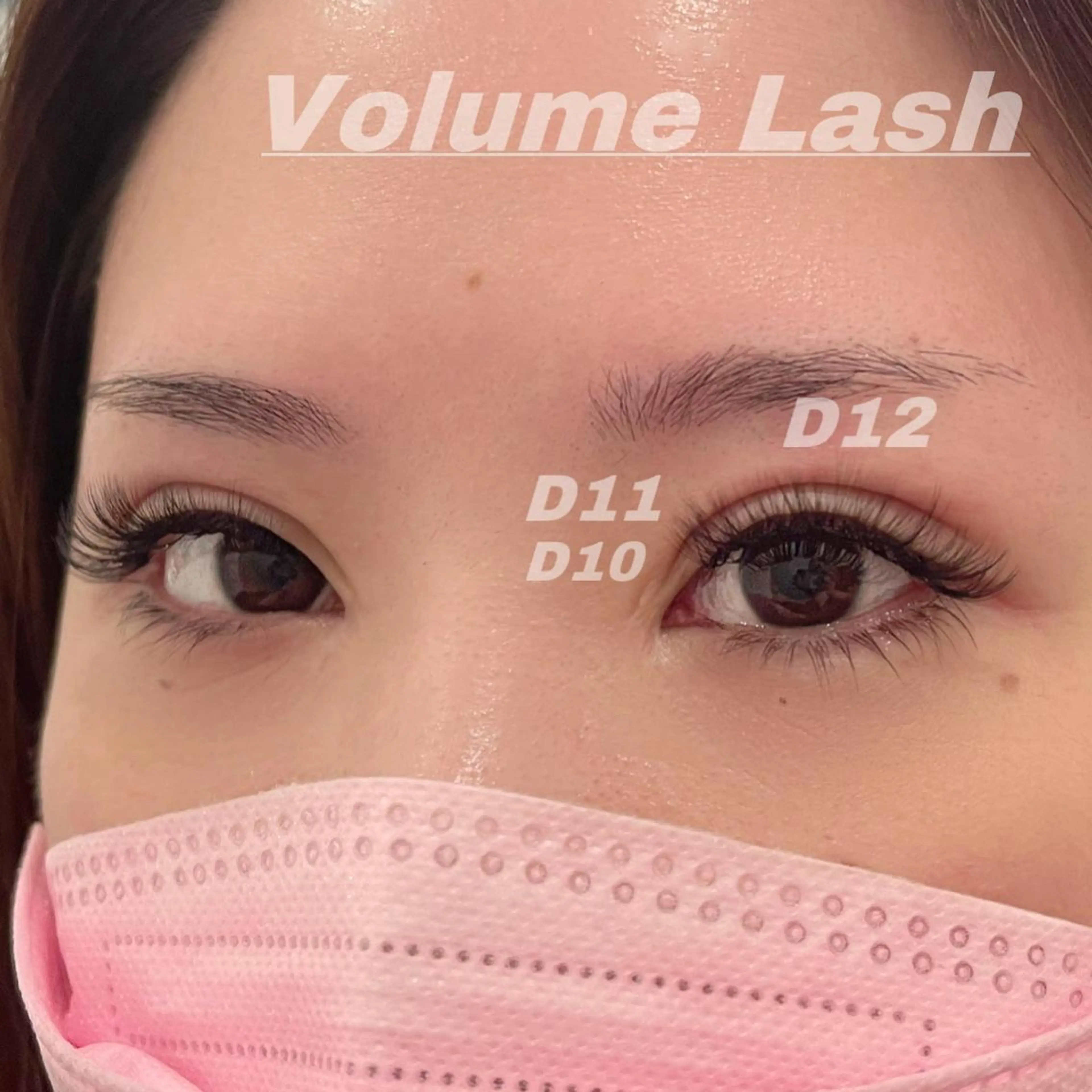 マツエク・マツパ Dカール ボリュームラッシュ Eye ELSA lash栄店 長沼の眉毛・アイブロウイメージ