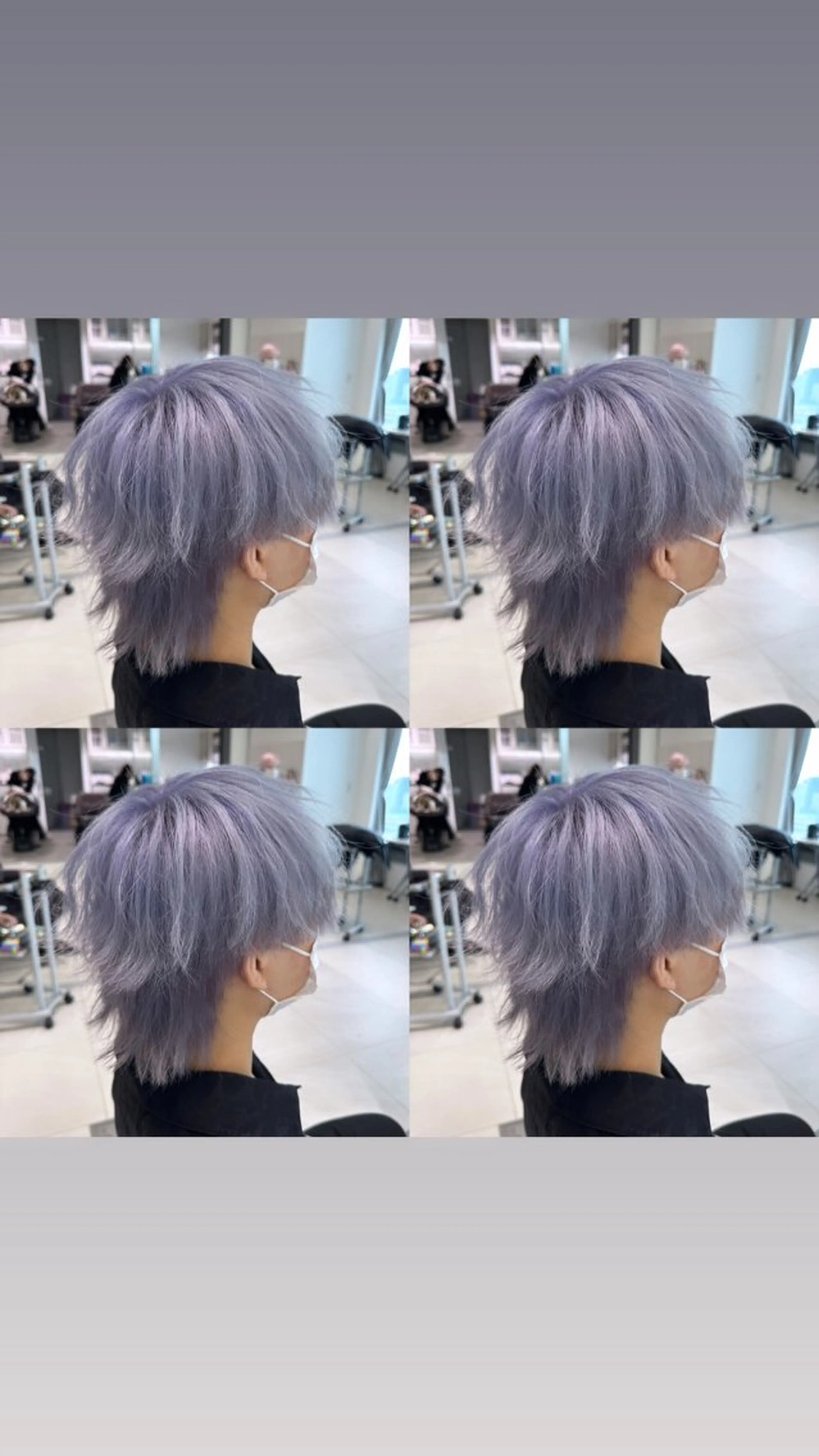 ショート カラー ヘアアレンジ メンズ 💎韓国レイヤー× 髪質改善 ゆうま💎のヘアスタイル