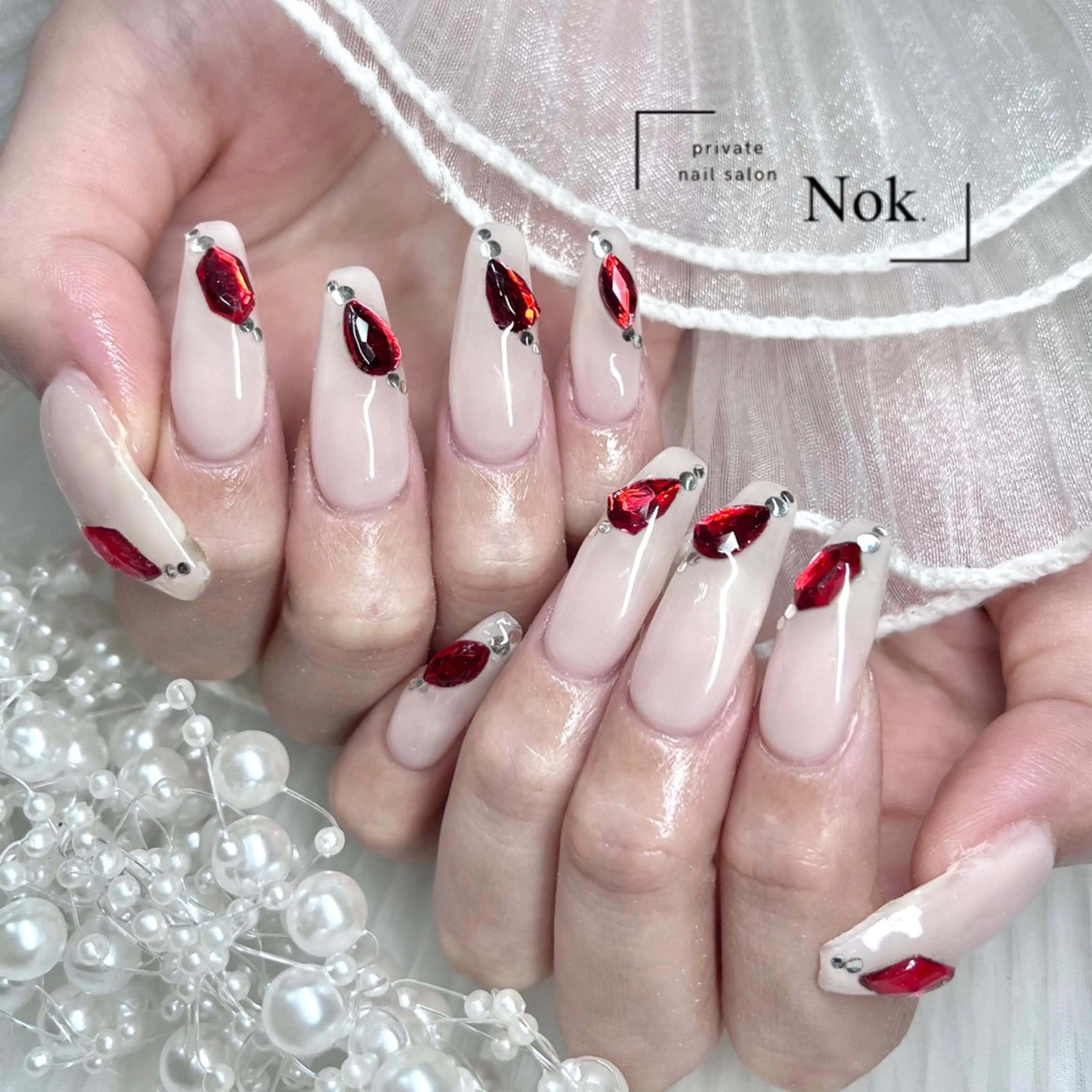 ネイル ハンドネイル 池袋痛ネイル Nok. 渡辺のネイルデザイン