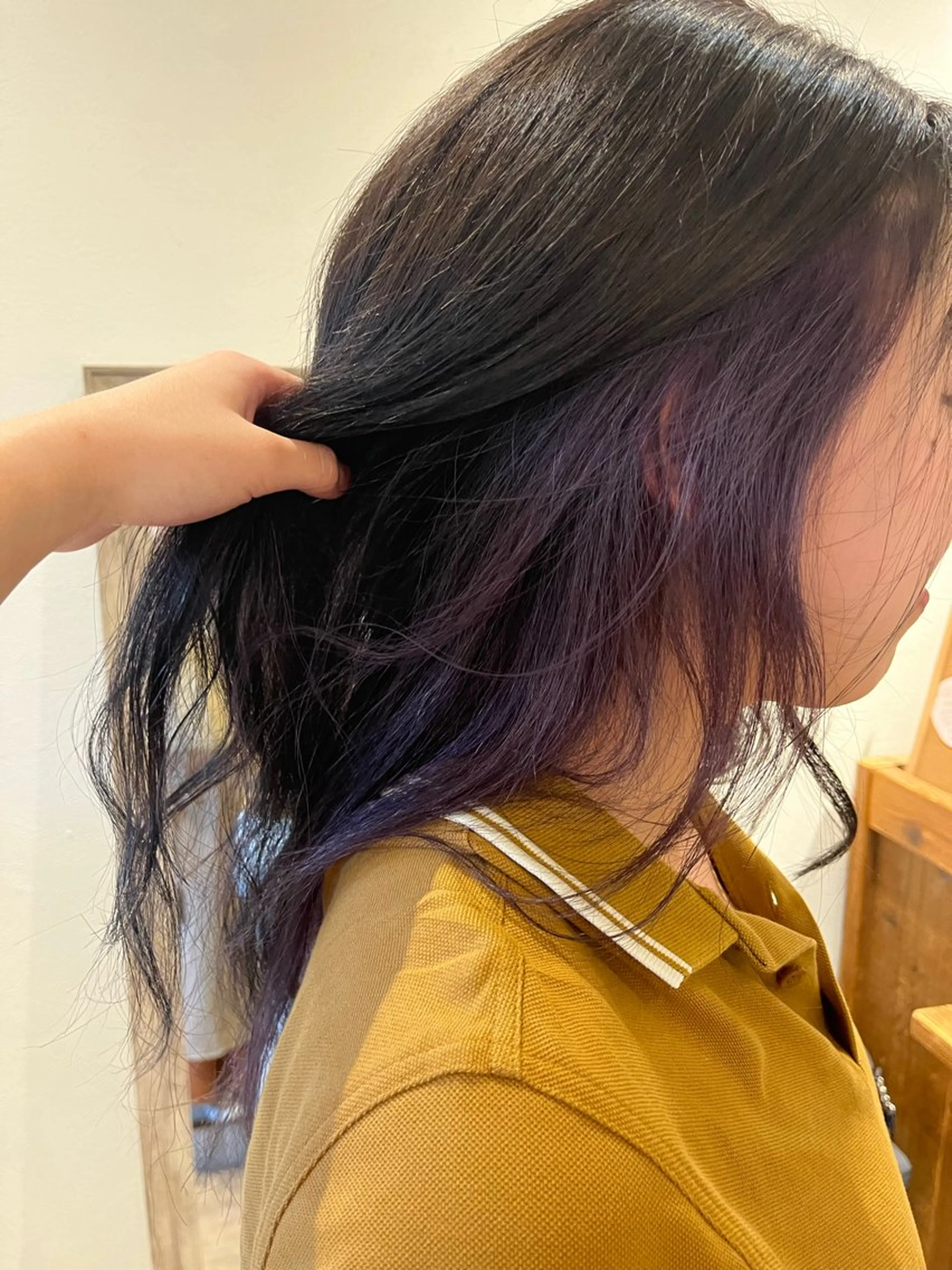 ロング カラー カット ヘアカラー トリートメント 上品な暖色/丸みボブ Chie🪷のヘアスタイル