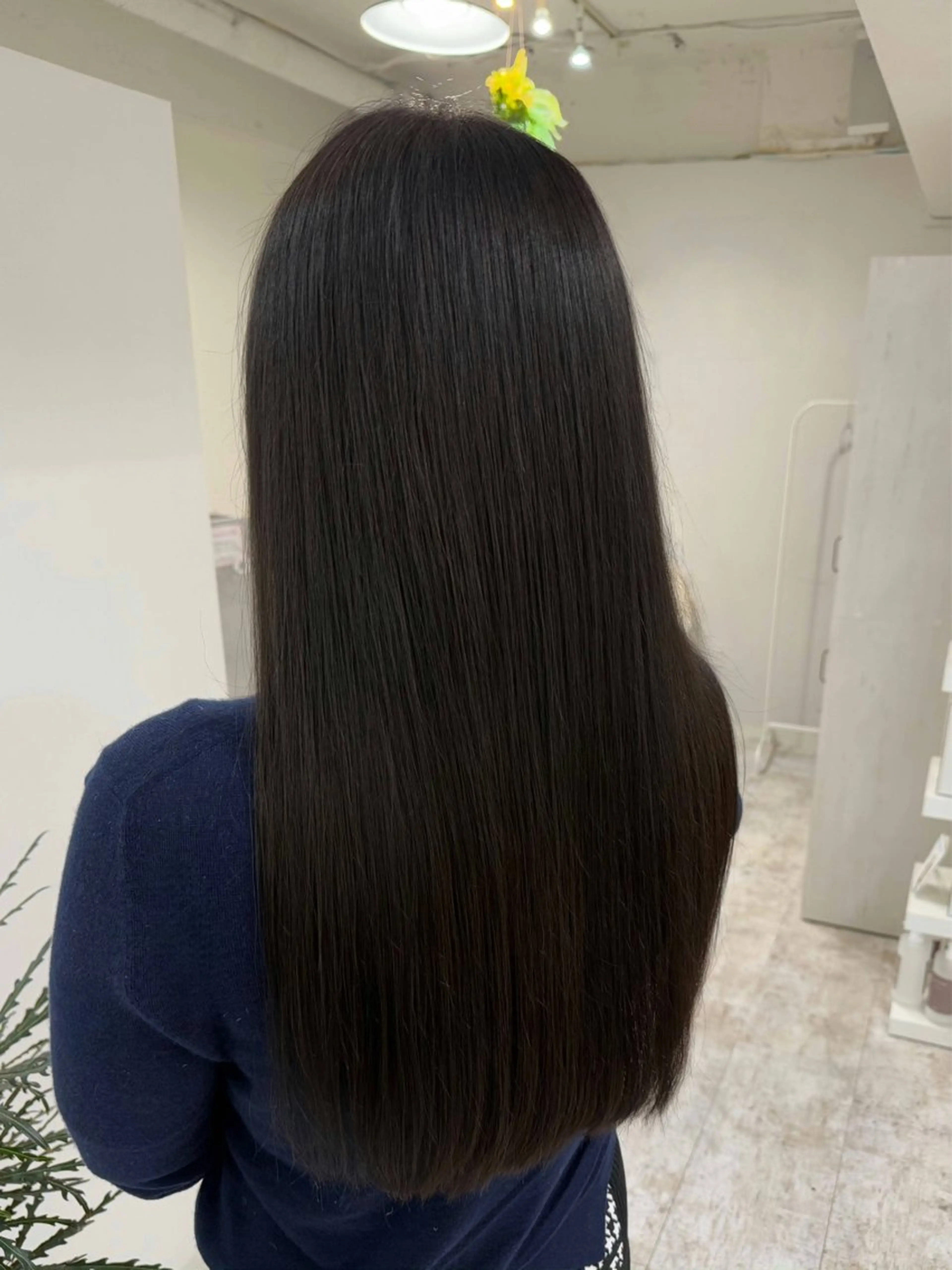 ロング カラー カット ヘアカラー トリートメント ate.心斎橋 RYUKAのヘアスタイル