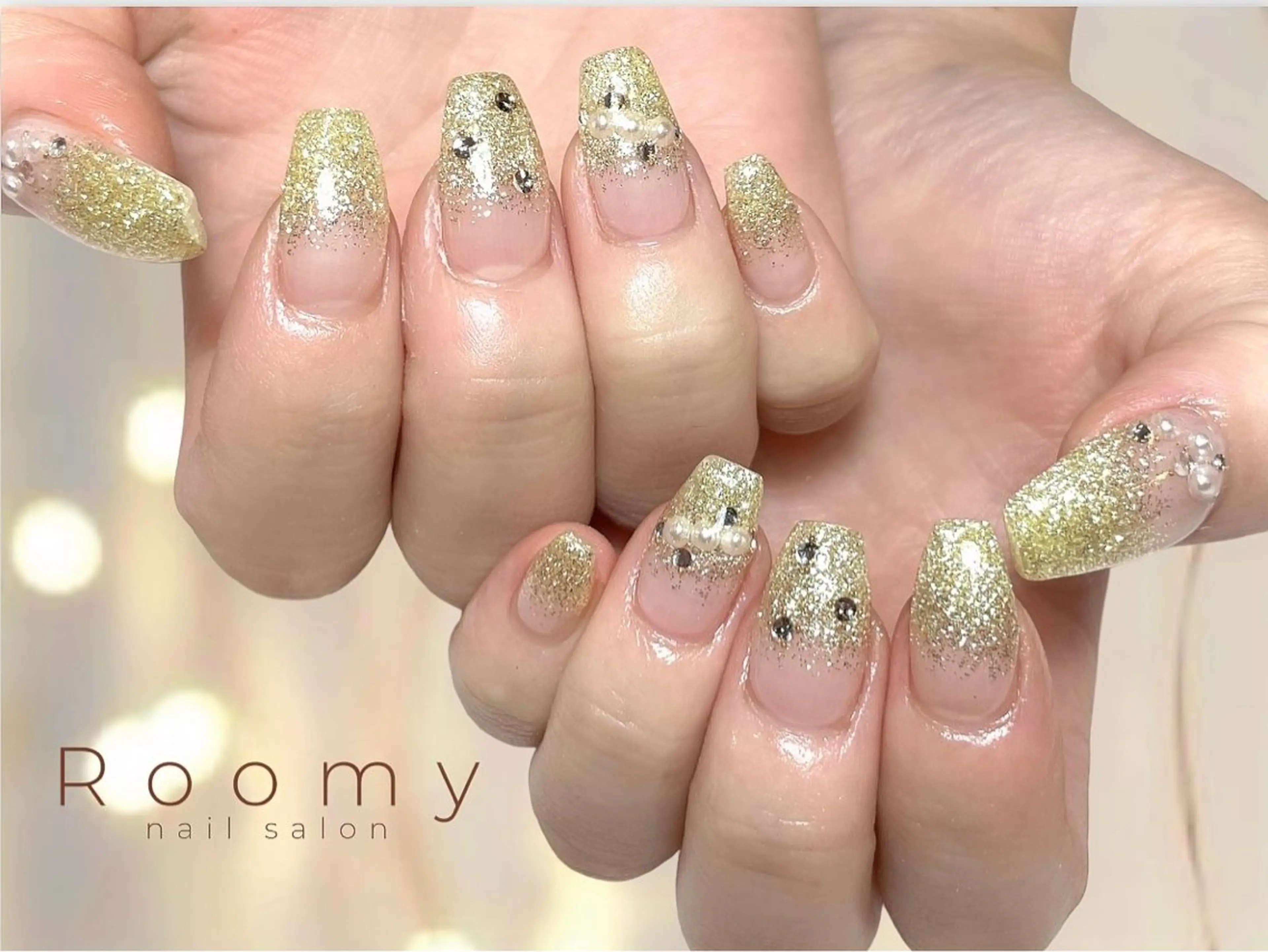 ネイル フットネイル ジェルネイル マグネットネイル パラジェル ハンドネイル nail salon Roomy 竹ノ塚所属・nail salon Roomy 竹ノ塚のネイルデザイン