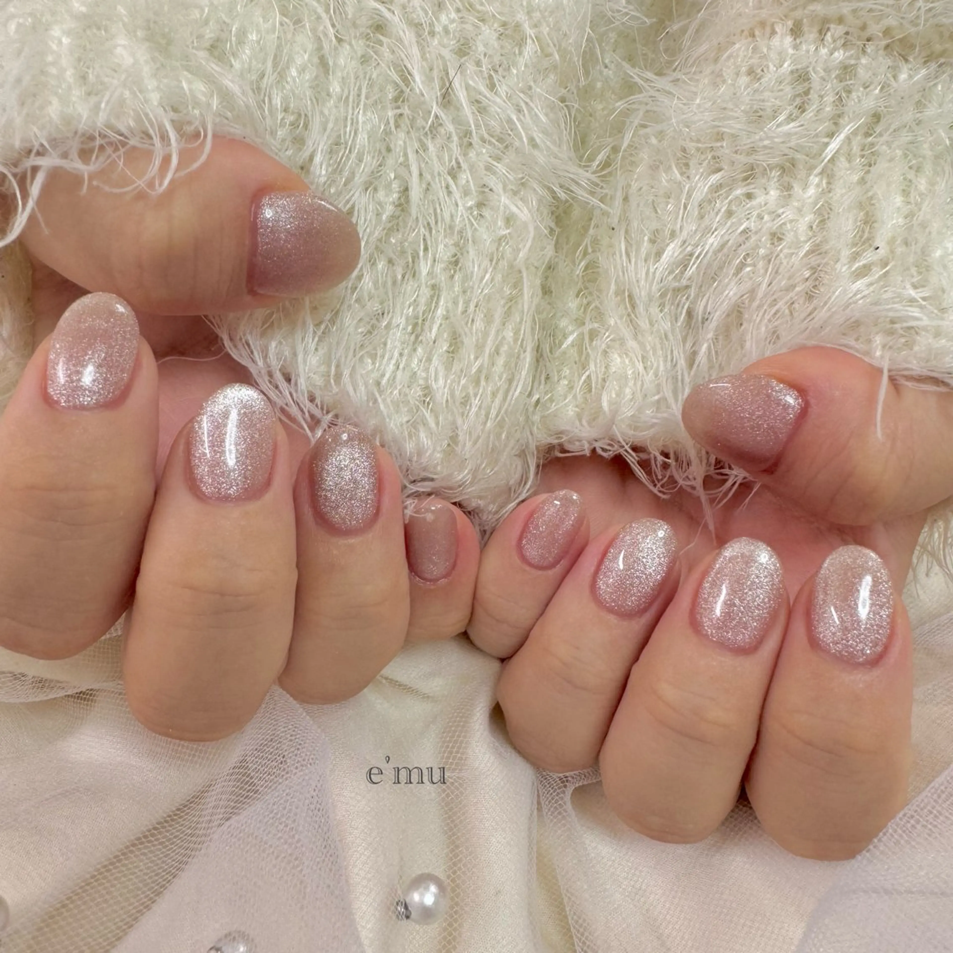 ネイル マグネットネイル ハンドネイル nail salon e'mu💐のネイルデザイン