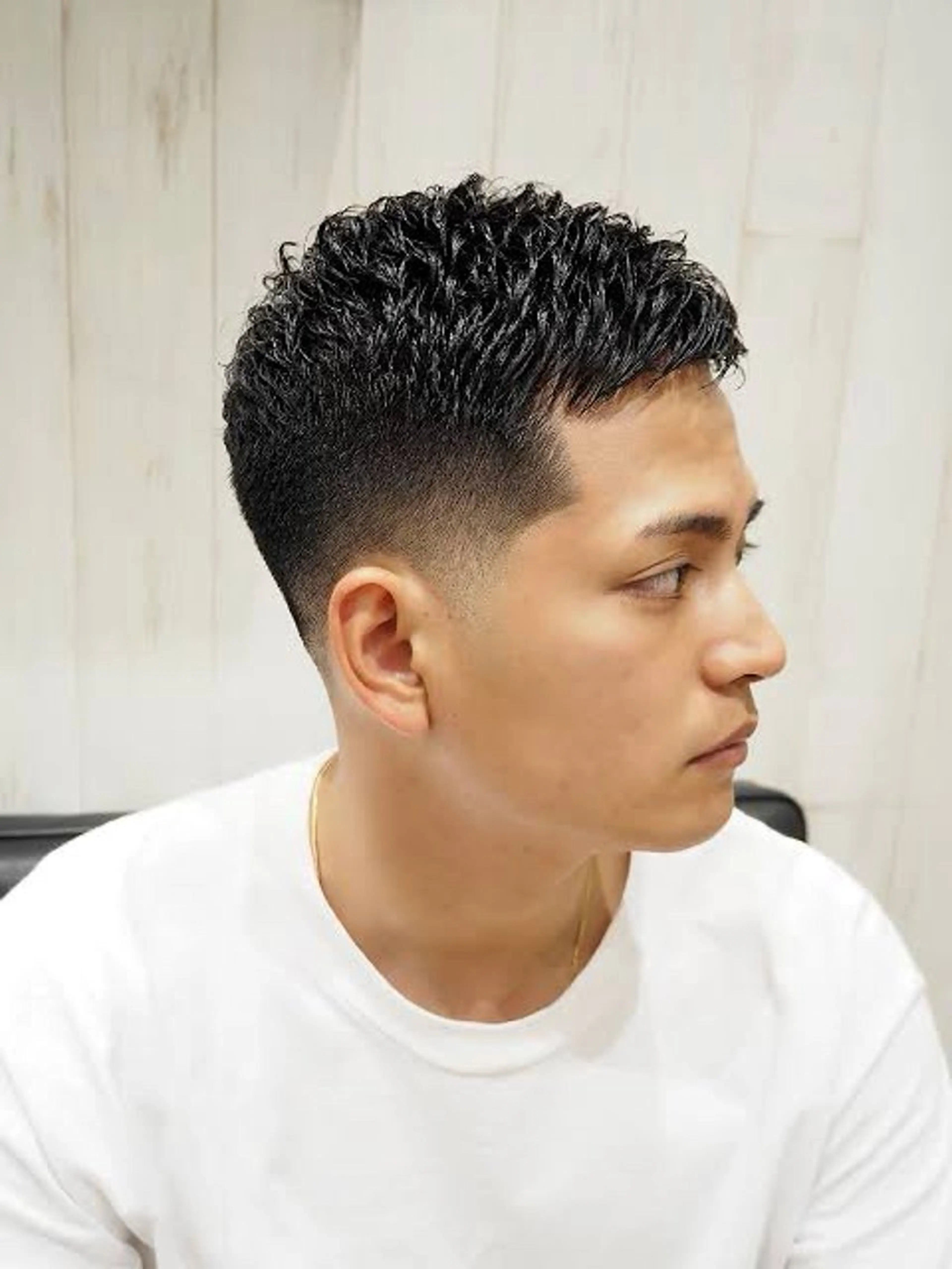 フェードカットモデルの写真