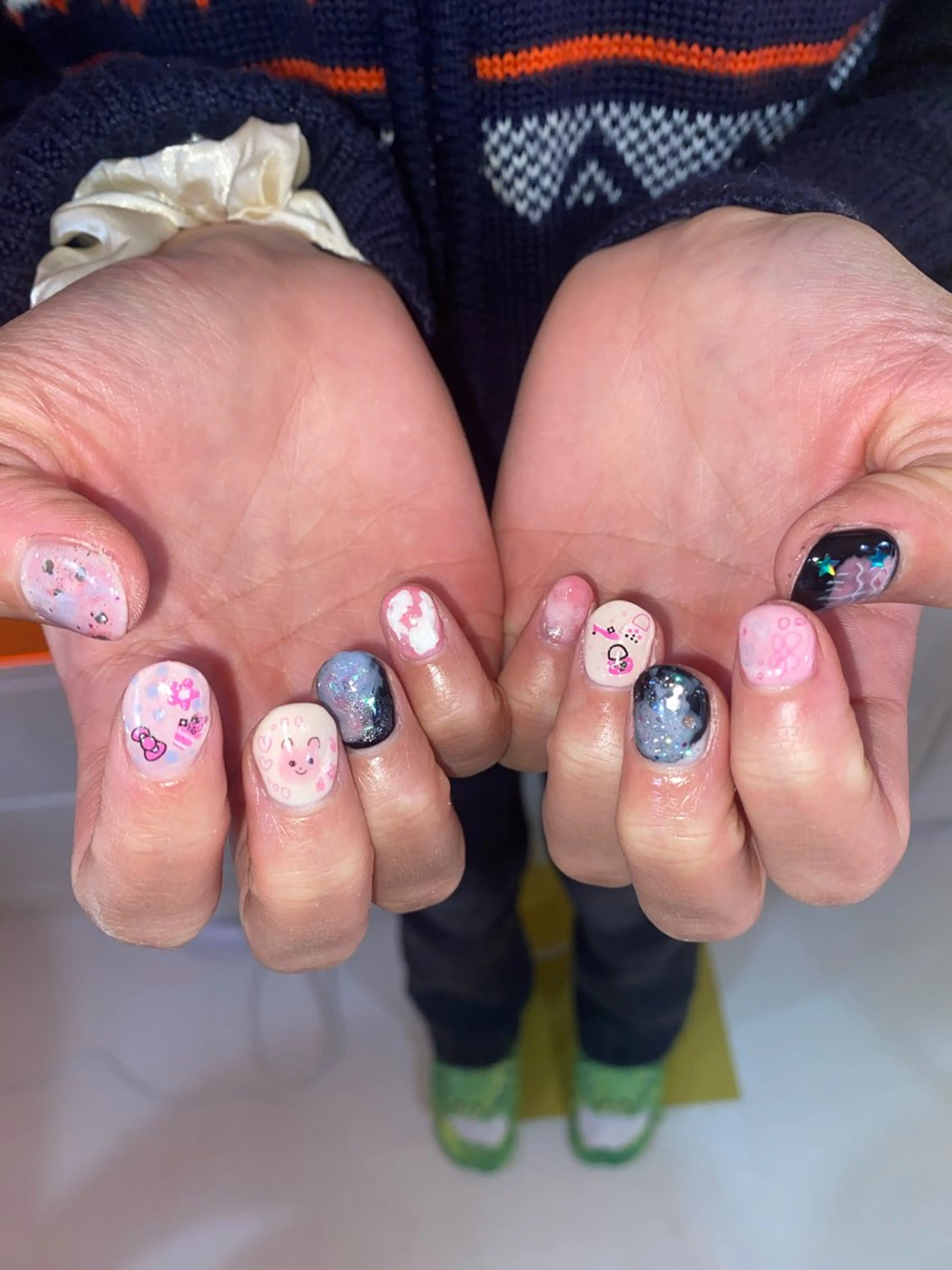 ネイル ハンドネイル .unff所属・hana (..)個 性派/メンズネイル◎のネイルデザイン
