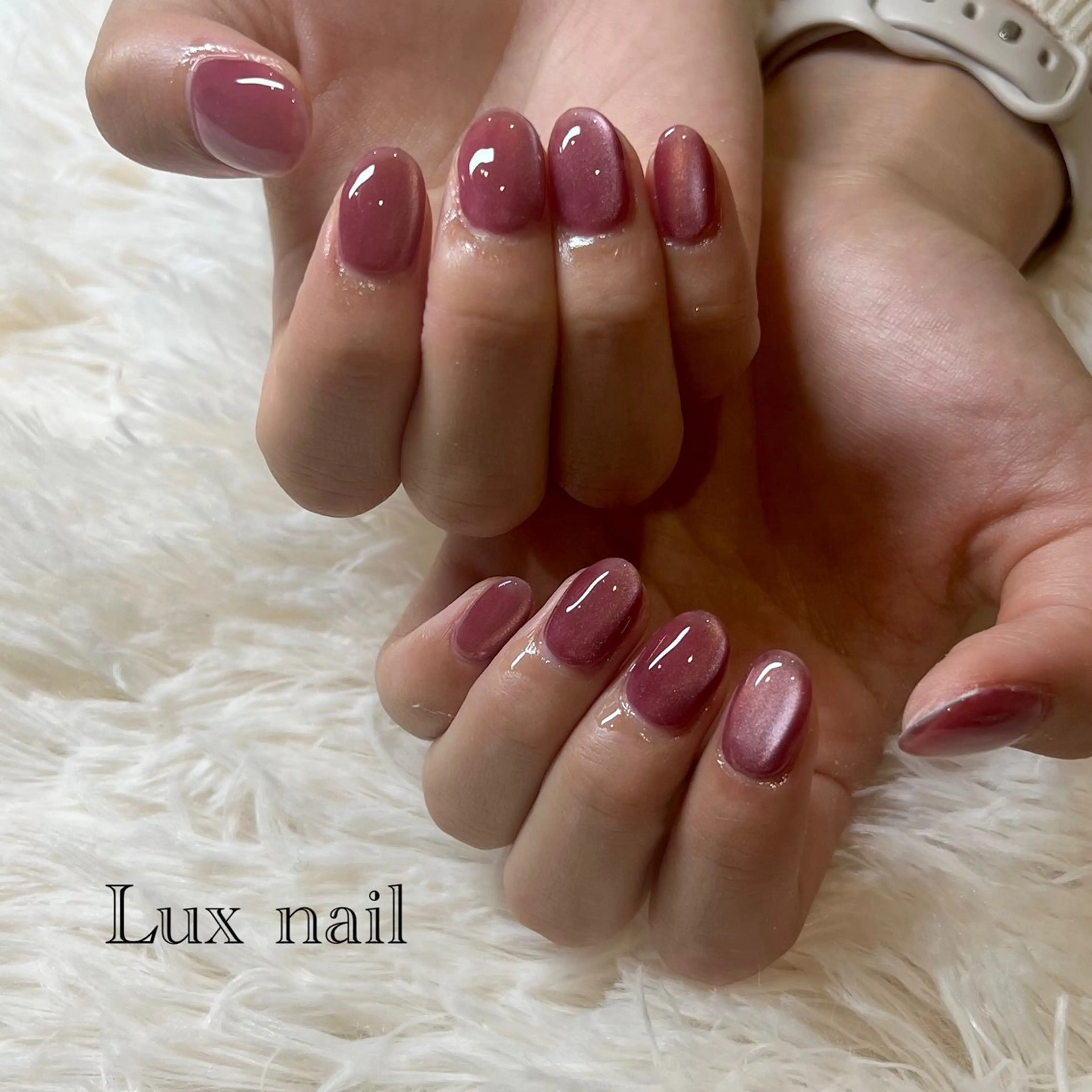 ネイル マグネットネイル ハンドネイル 辰己 未来のネイルデザイン